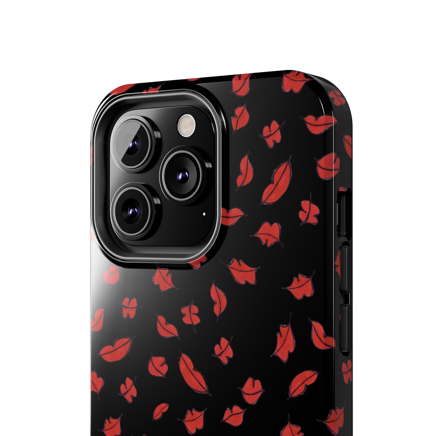 Autumn Lips Black Phone Case