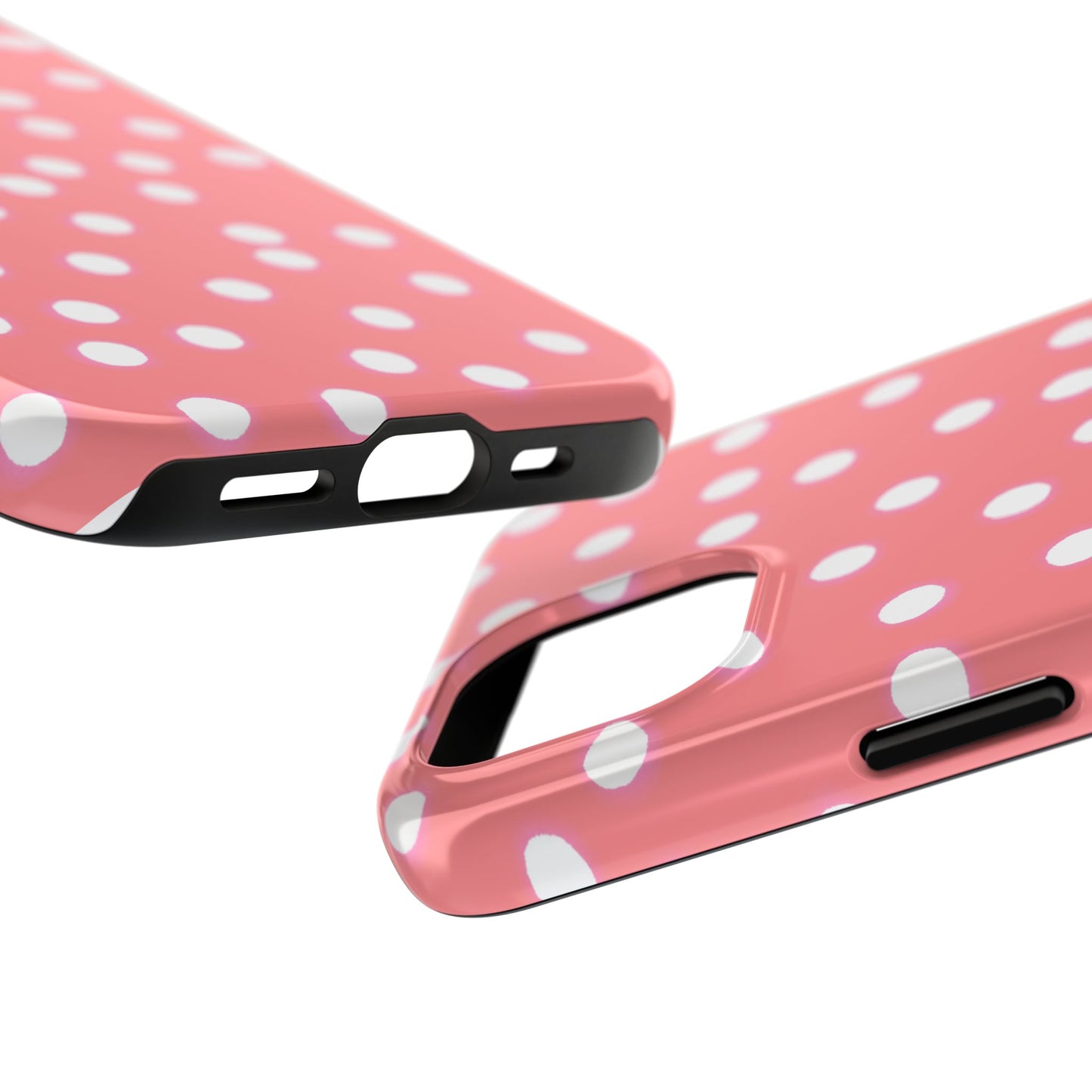 Plump Dots Coral Phone Case