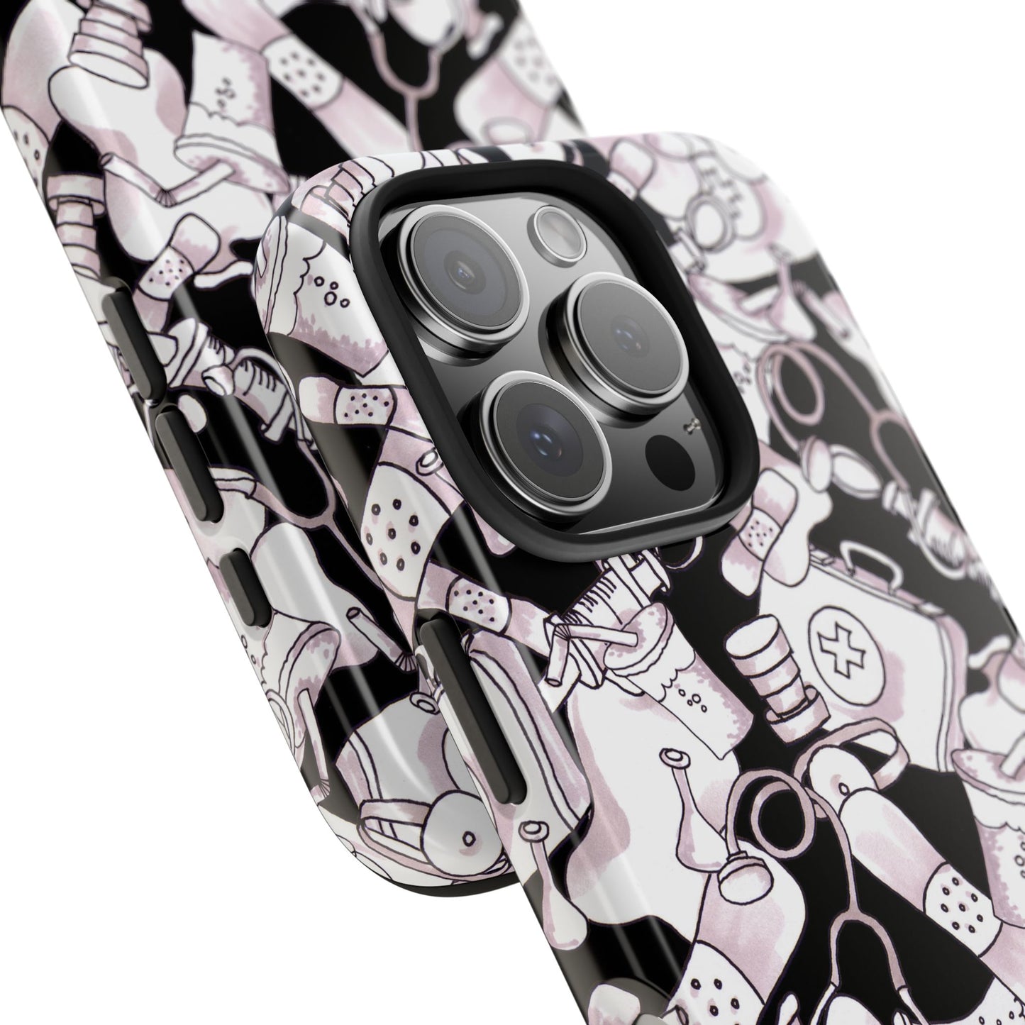 Med Stuff Black Phone Case