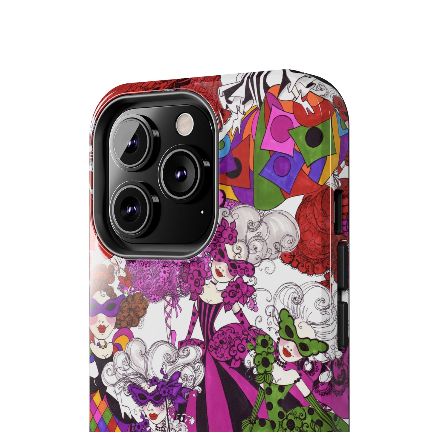 Crowded Dance Floor White Phone Case