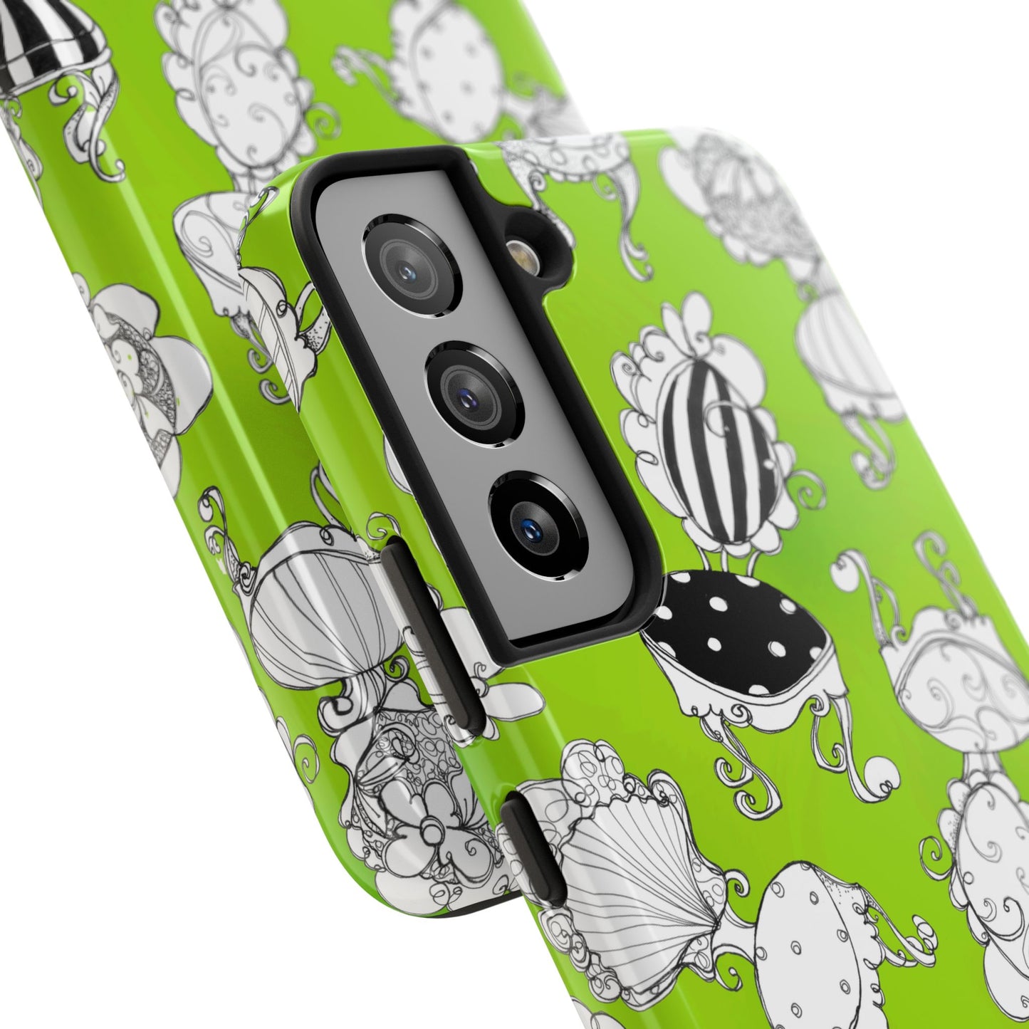 Bistro Chairs Lime Phone Case