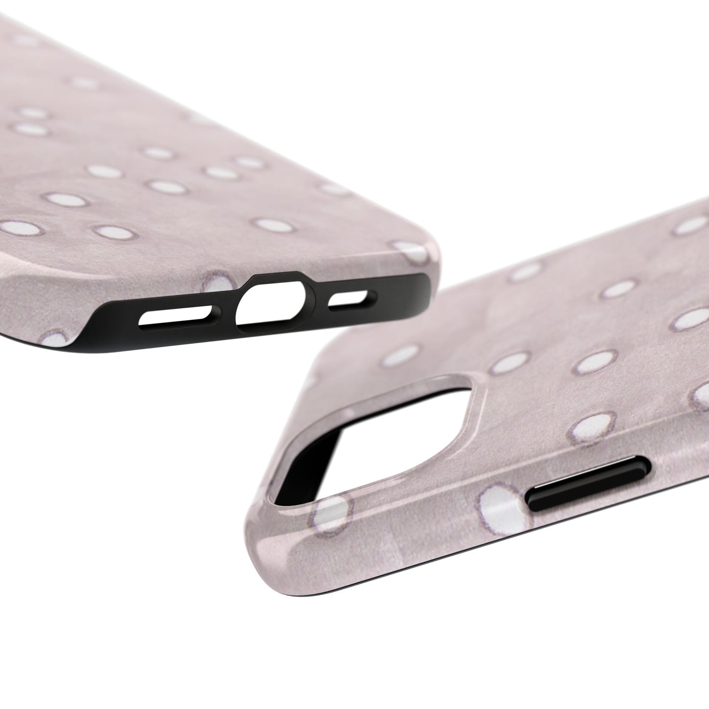 Dinky Dots Silver Phone Case