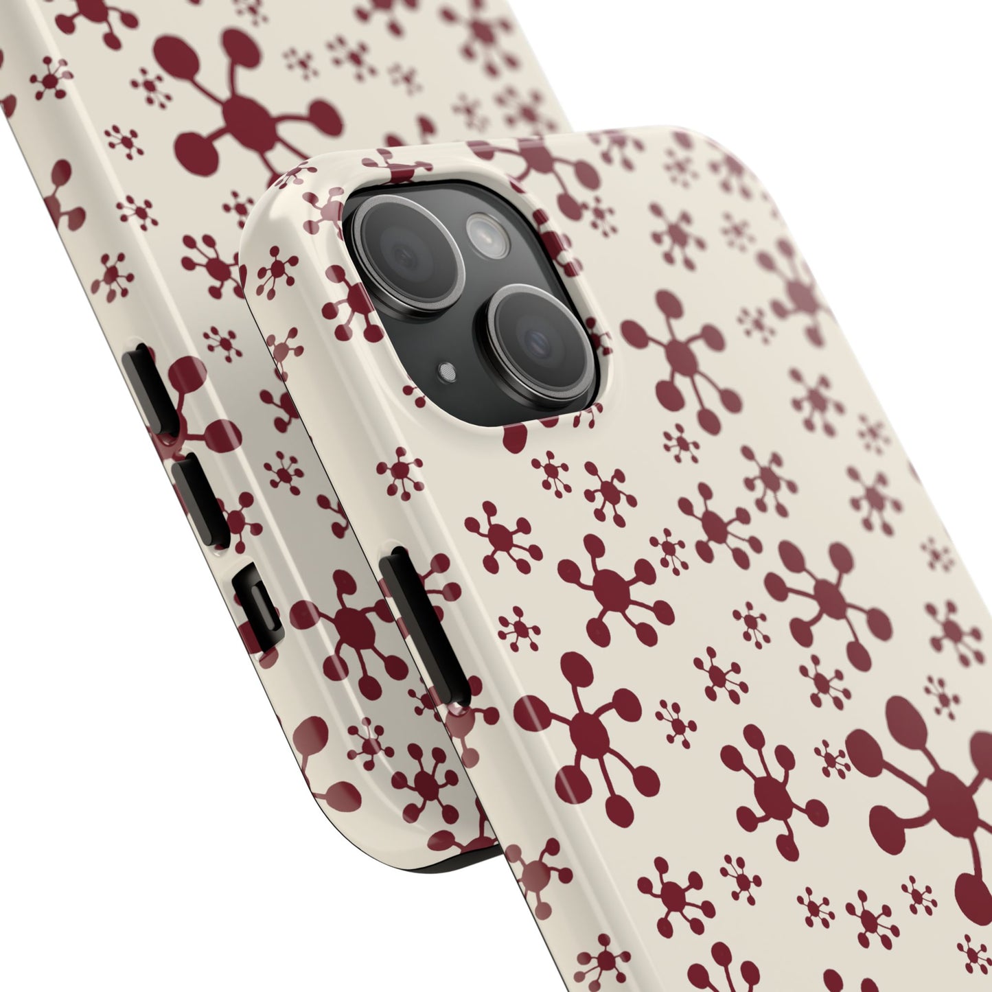 Jacks Ivory / Red Phone Case