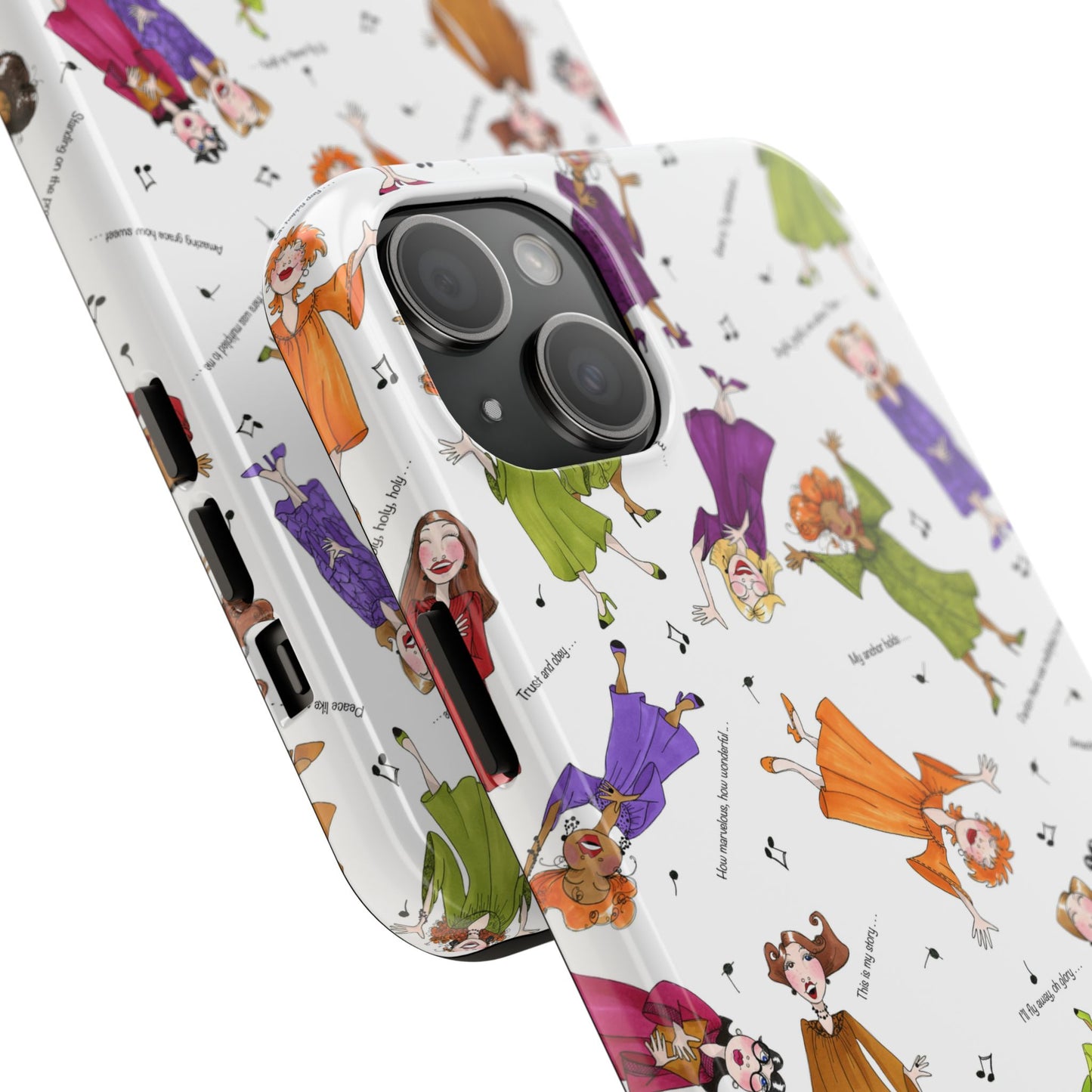 Sing it Sister White Phone Case