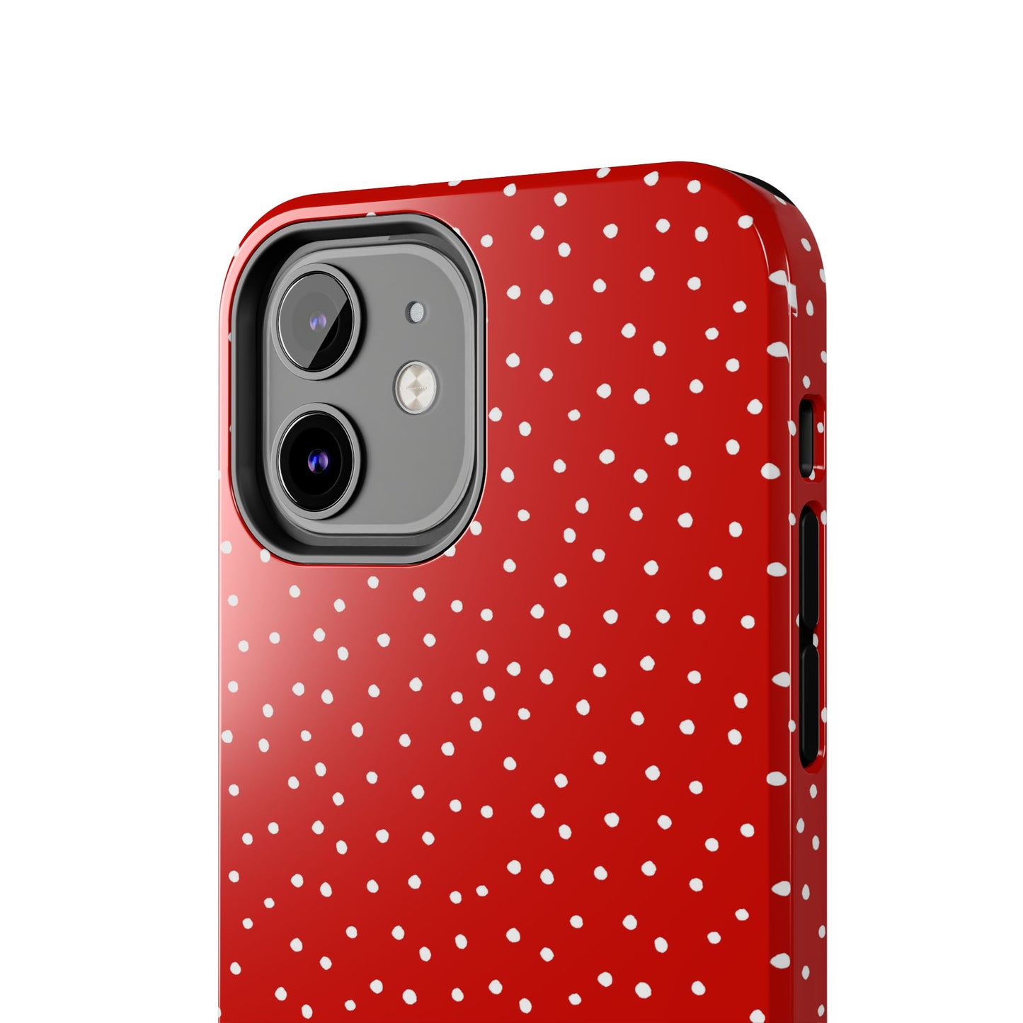 Dinky Dots Red / White Phone Case