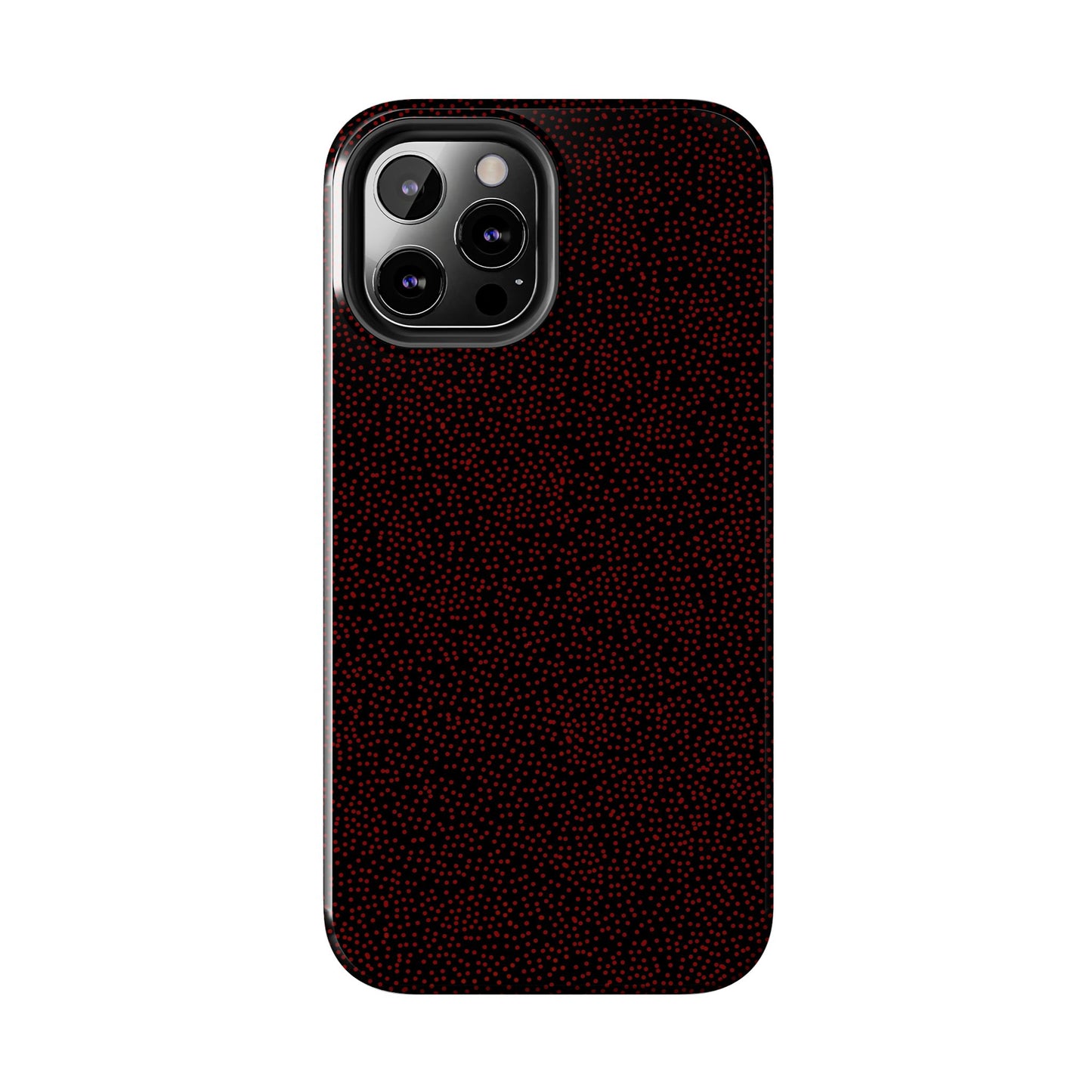 Mini Dot Black / Red Phone Case