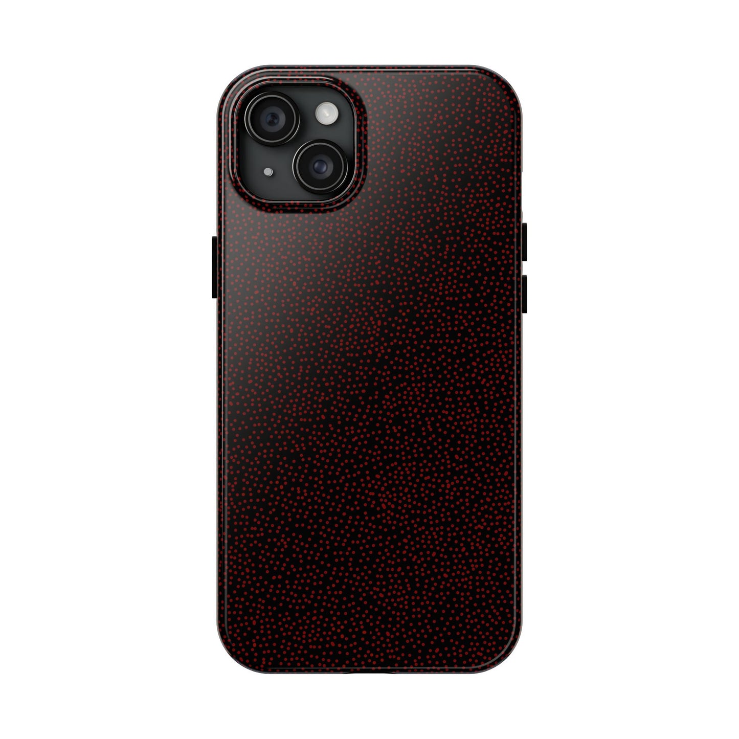 Mini Dot Black / Red Phone Case