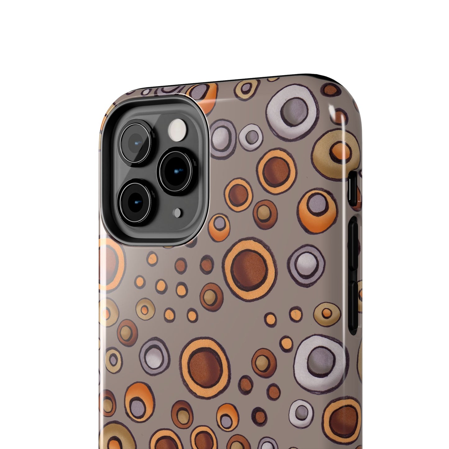 Doggy Dots Gray Phone Case