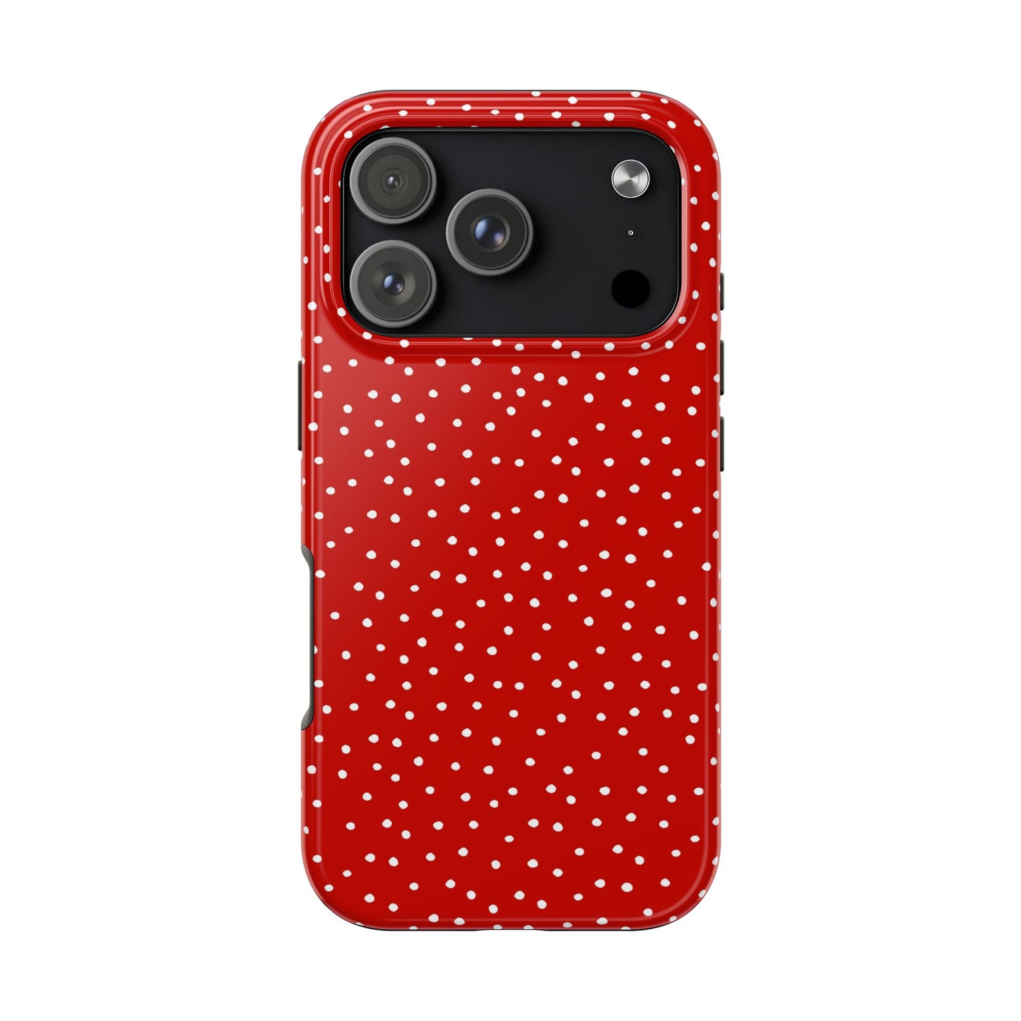 Dinky Dots Red / White Phone Case