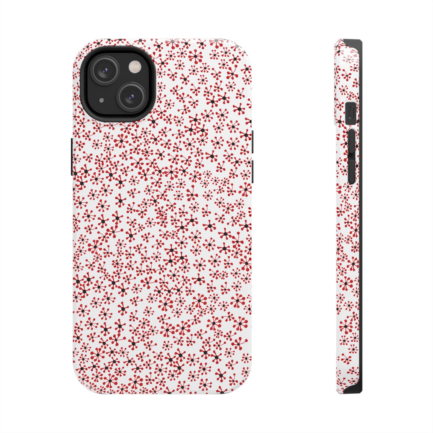 Flock of Red Daisies Phone Case