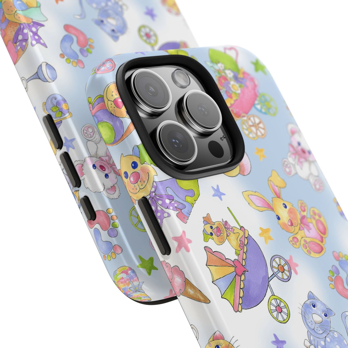 Busy Baby Blue Sky Phone Case