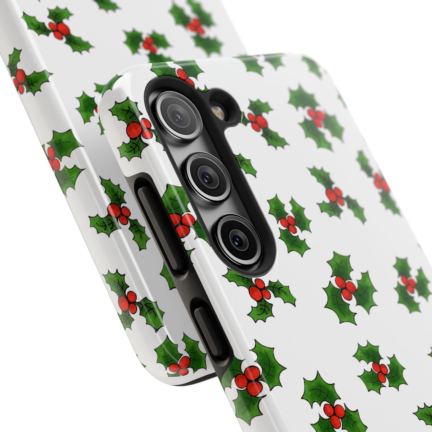 Lotsa Holly White Phone Case