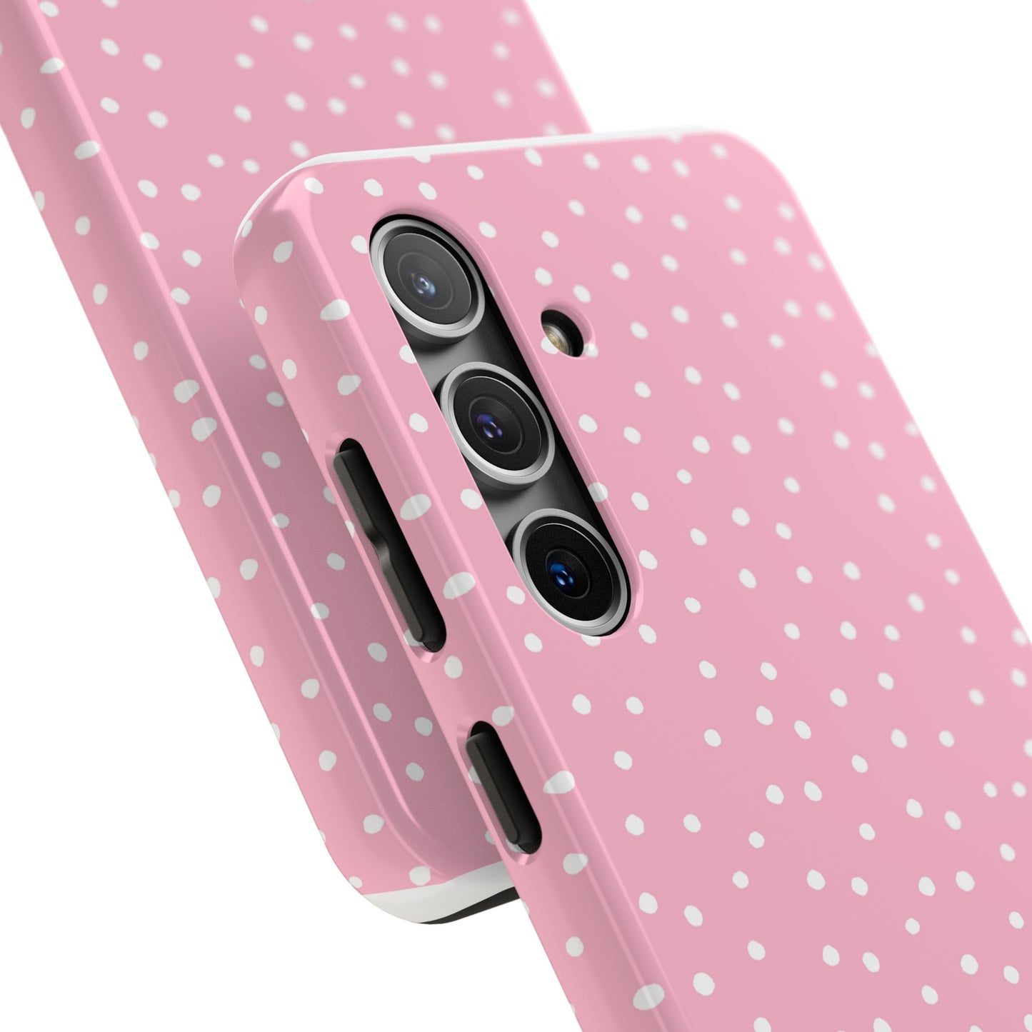 Dinky Dots Pink / White Phone Case