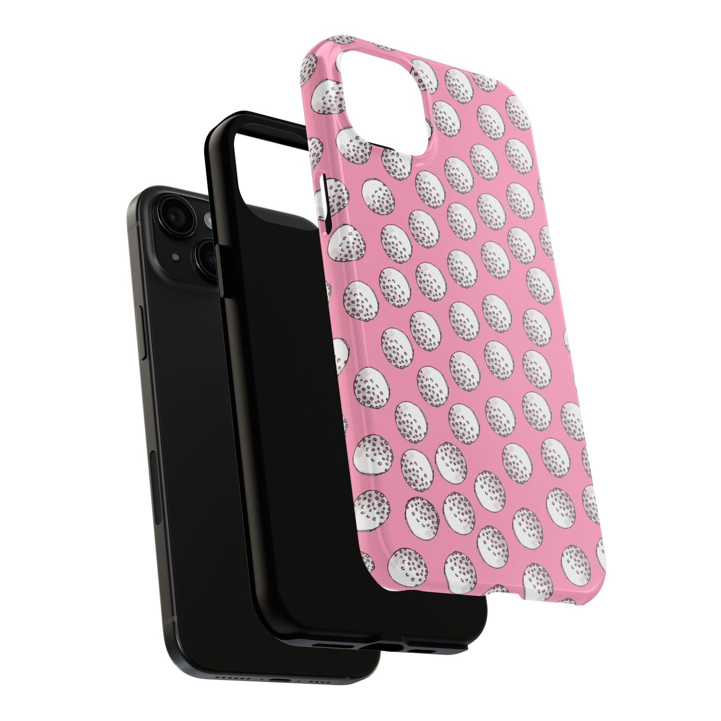 Ball Dots Pink Phone Case