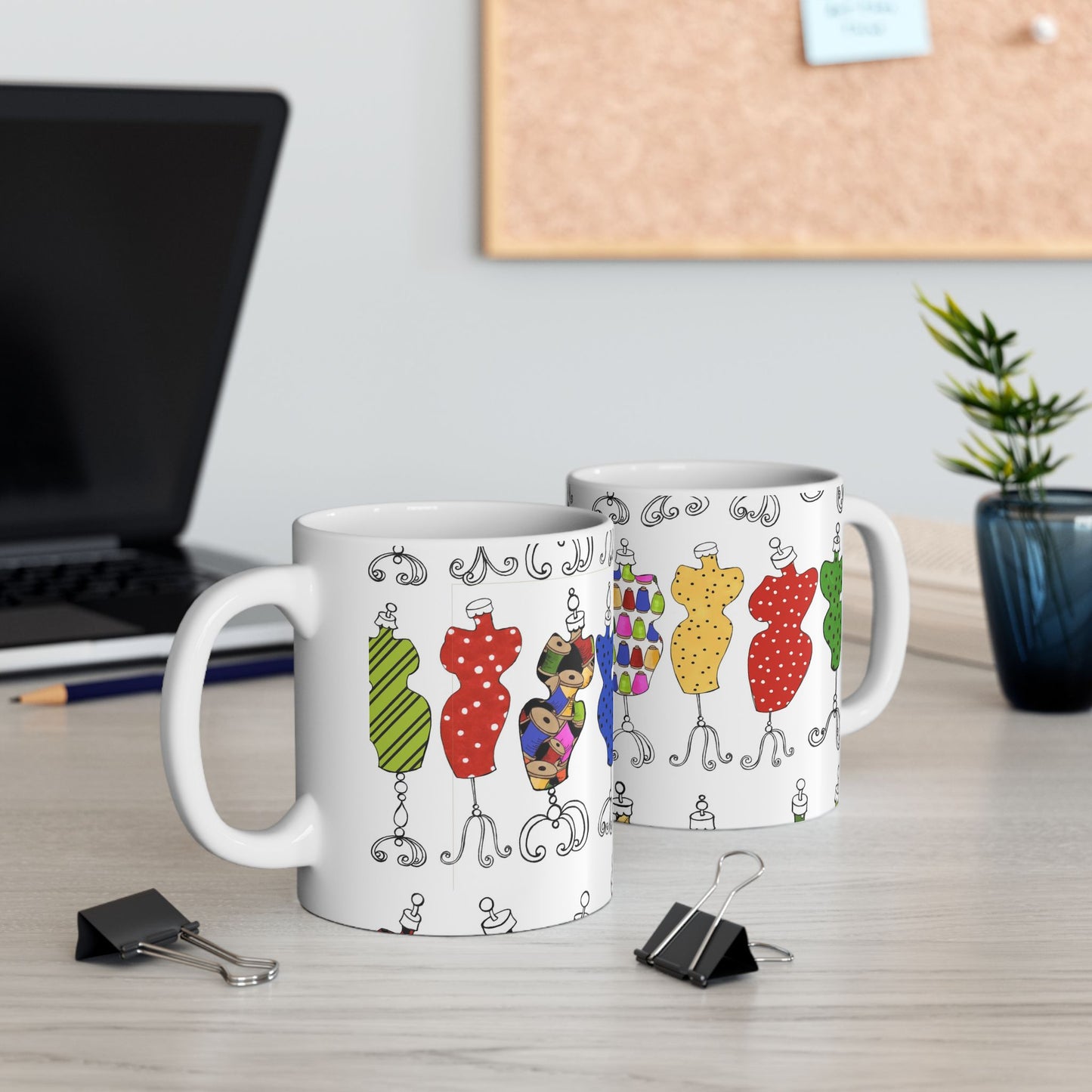 Go Figure White Cup