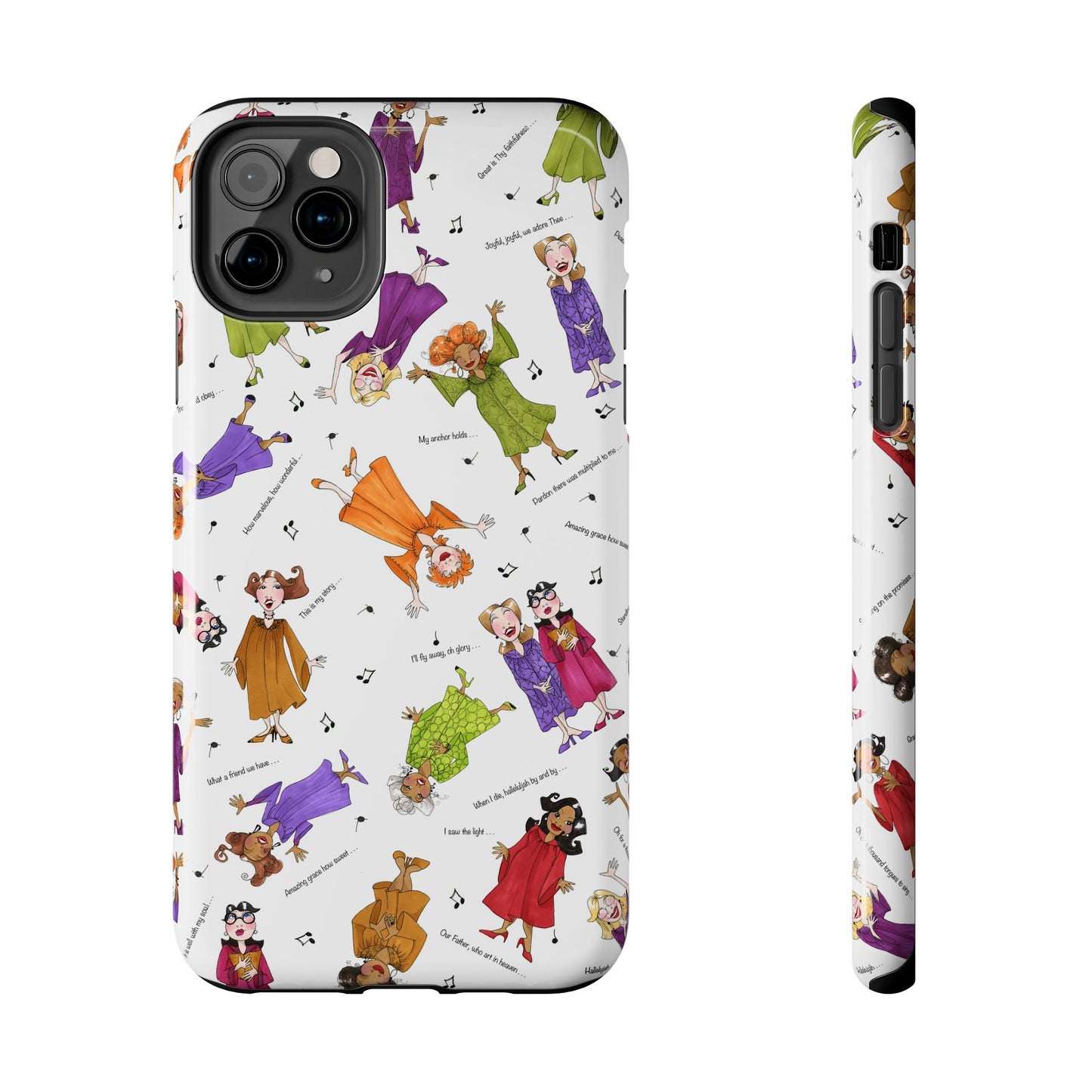 Sing it Sister White Phone Case