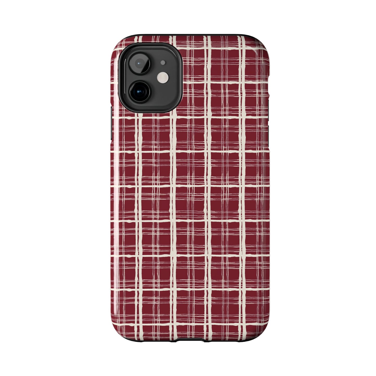 Red Plaid Phone Case
