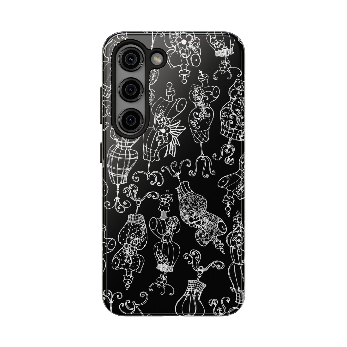 Mannequinique Black / White Phone Case