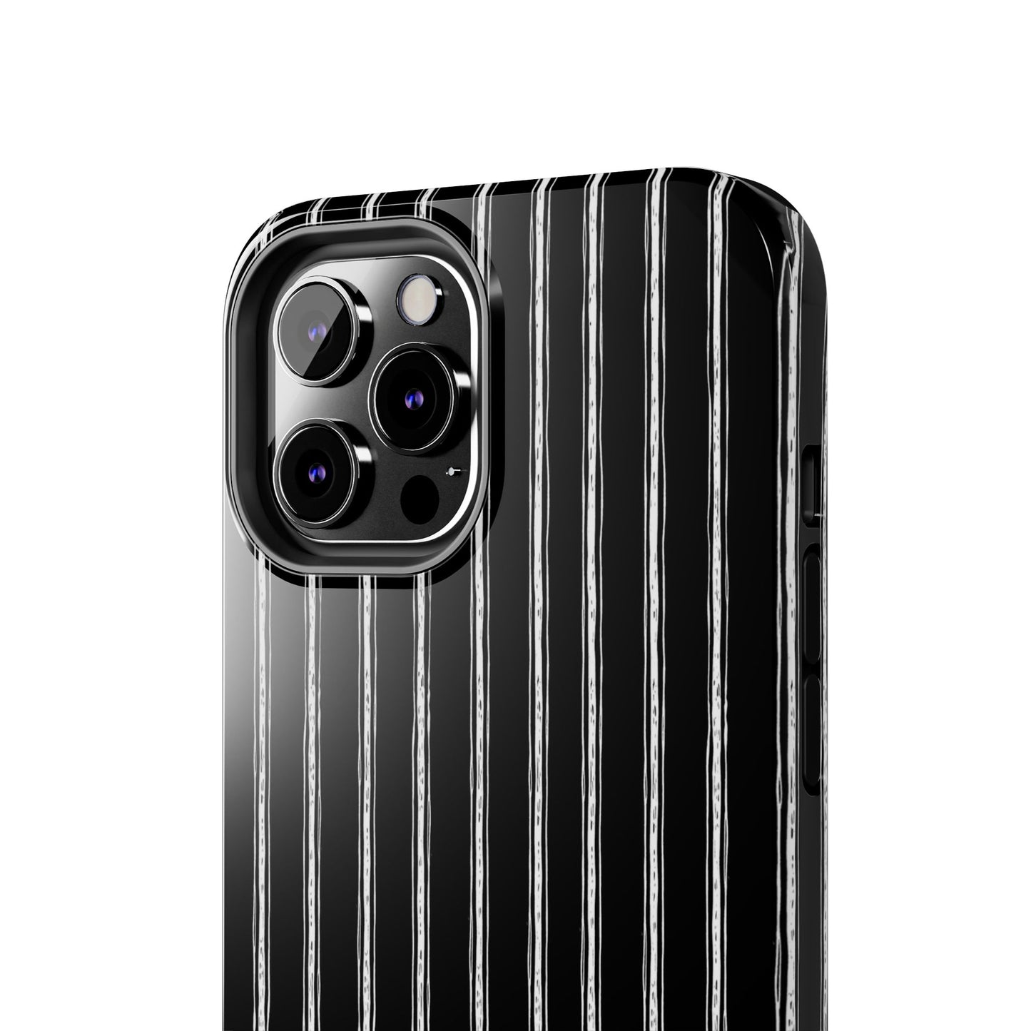 Napkin Stripe Black / White Phone Case