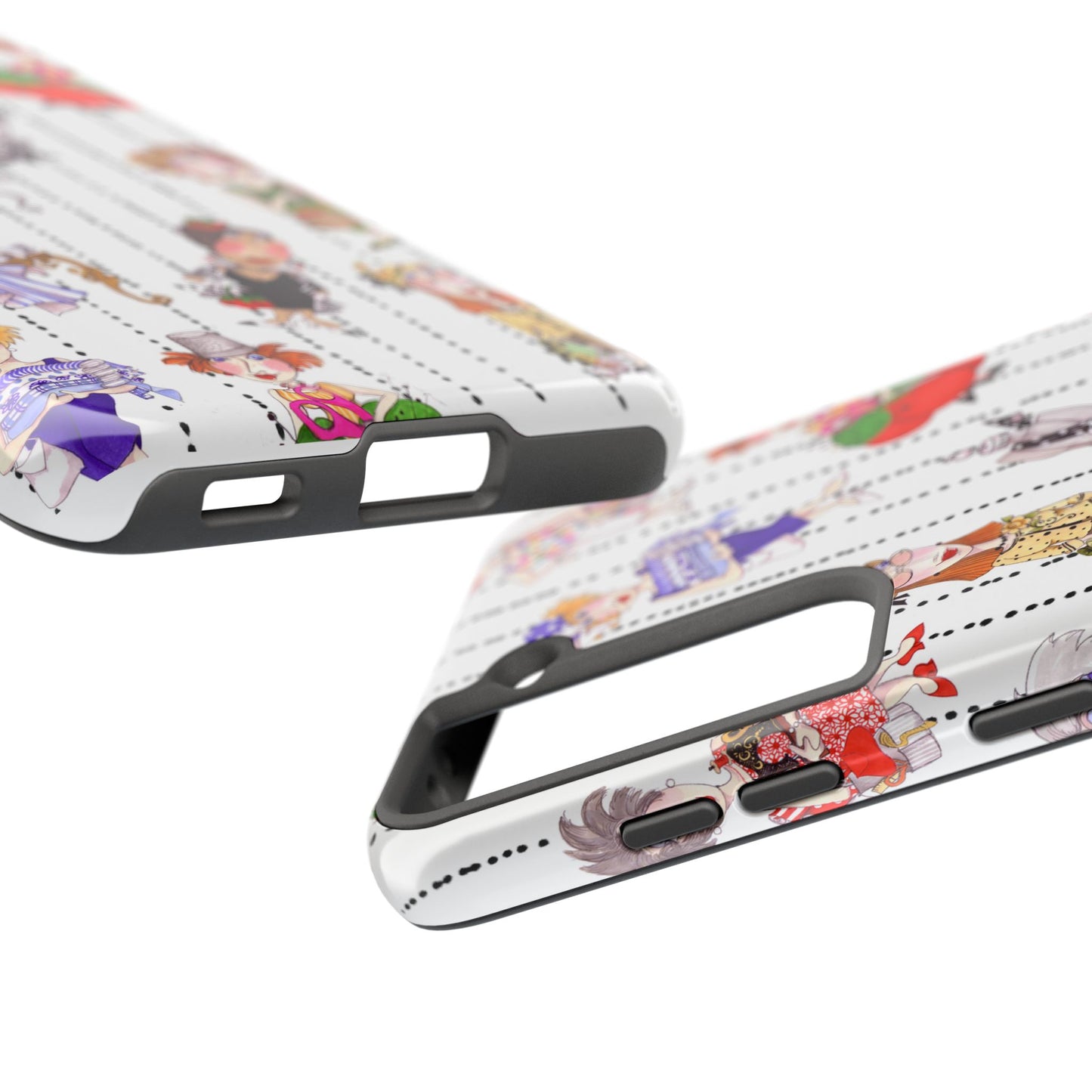 Sewphisticates White / Black Stripe Phone Case