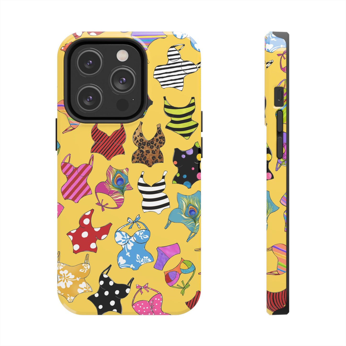Assorted Suits Yellow Phone Case