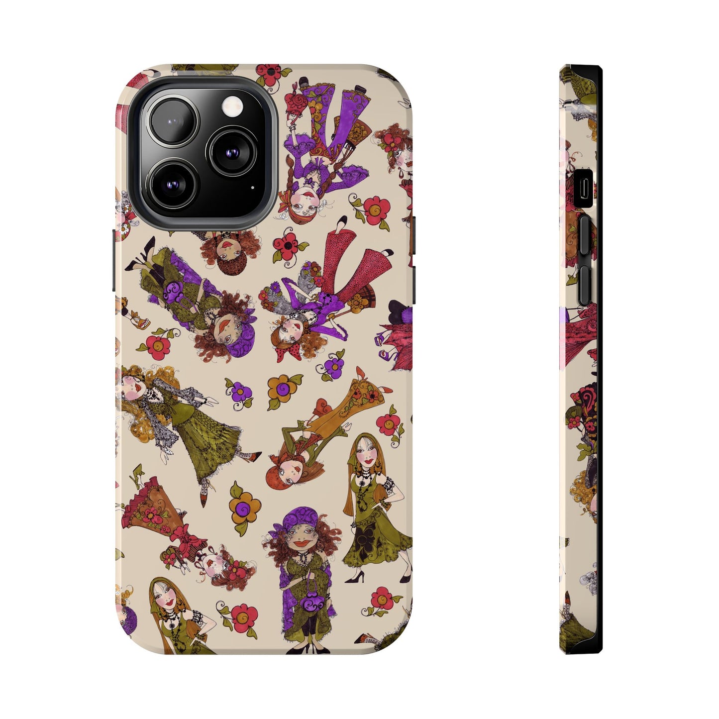 Tossed Gypsies Muslin Phone Case