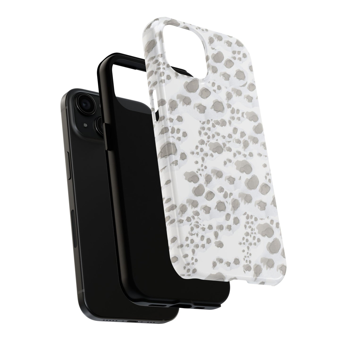 Kitty Dots White Phone Case