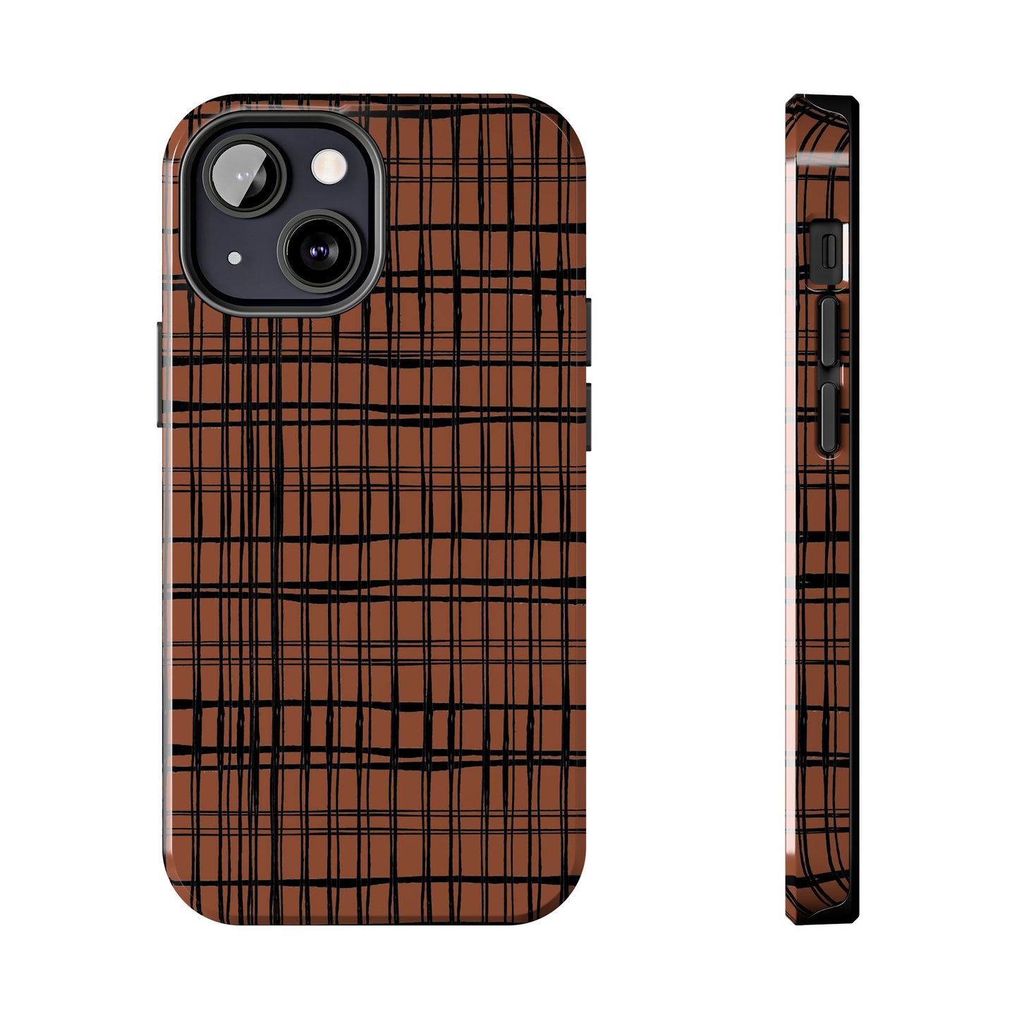 Doggie Fence Rust Phone Case