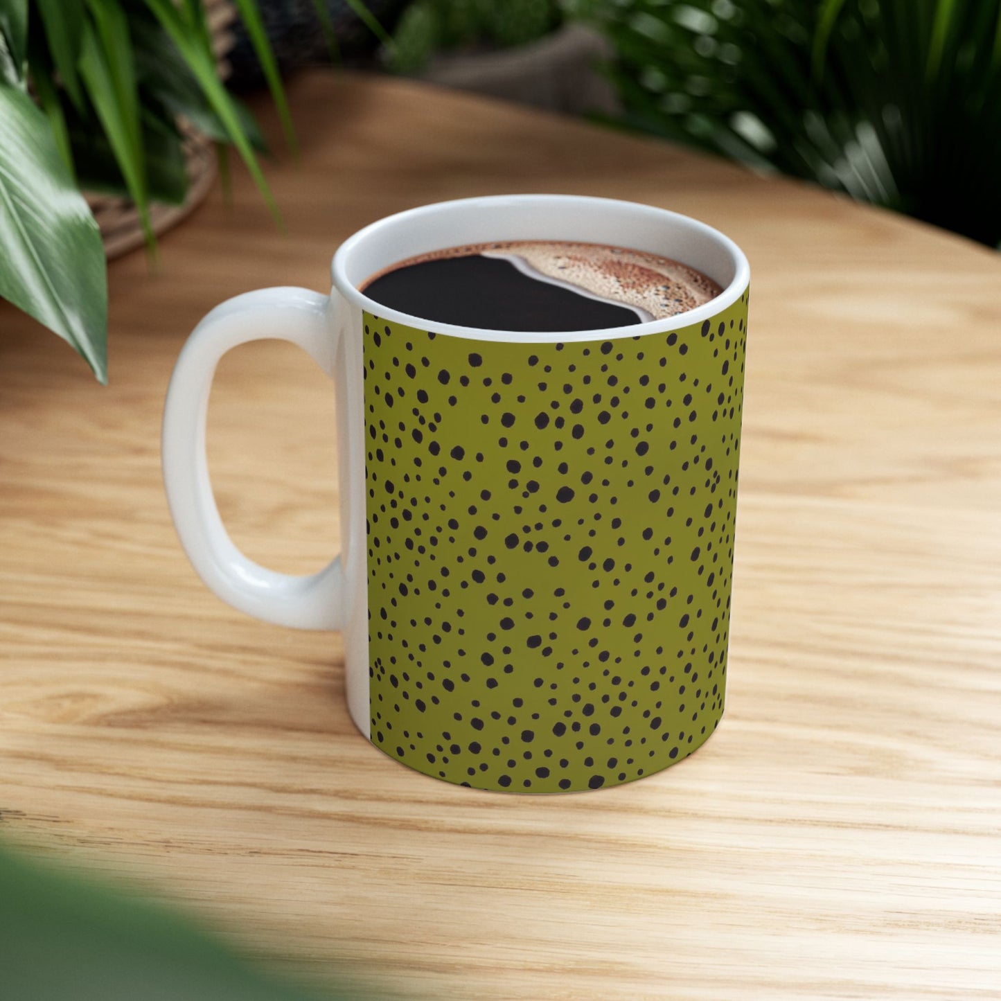Pepper Dots Green Cup