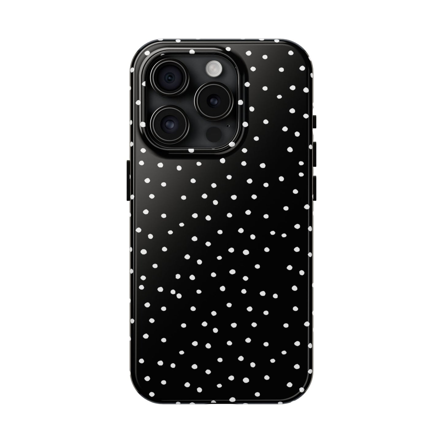 Dinky Dots Black / White Phone Case