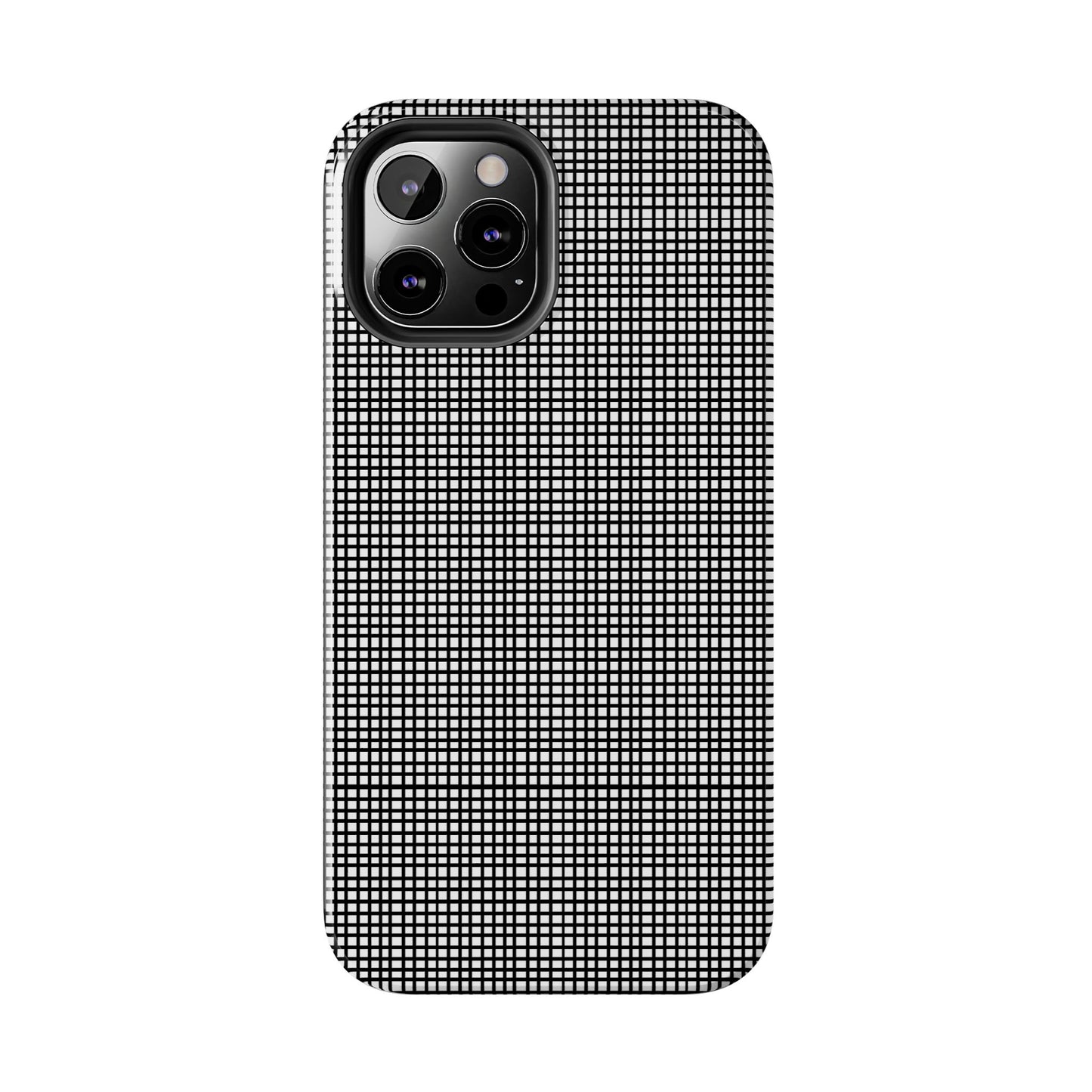 Window Pane White / Black Phone Case
