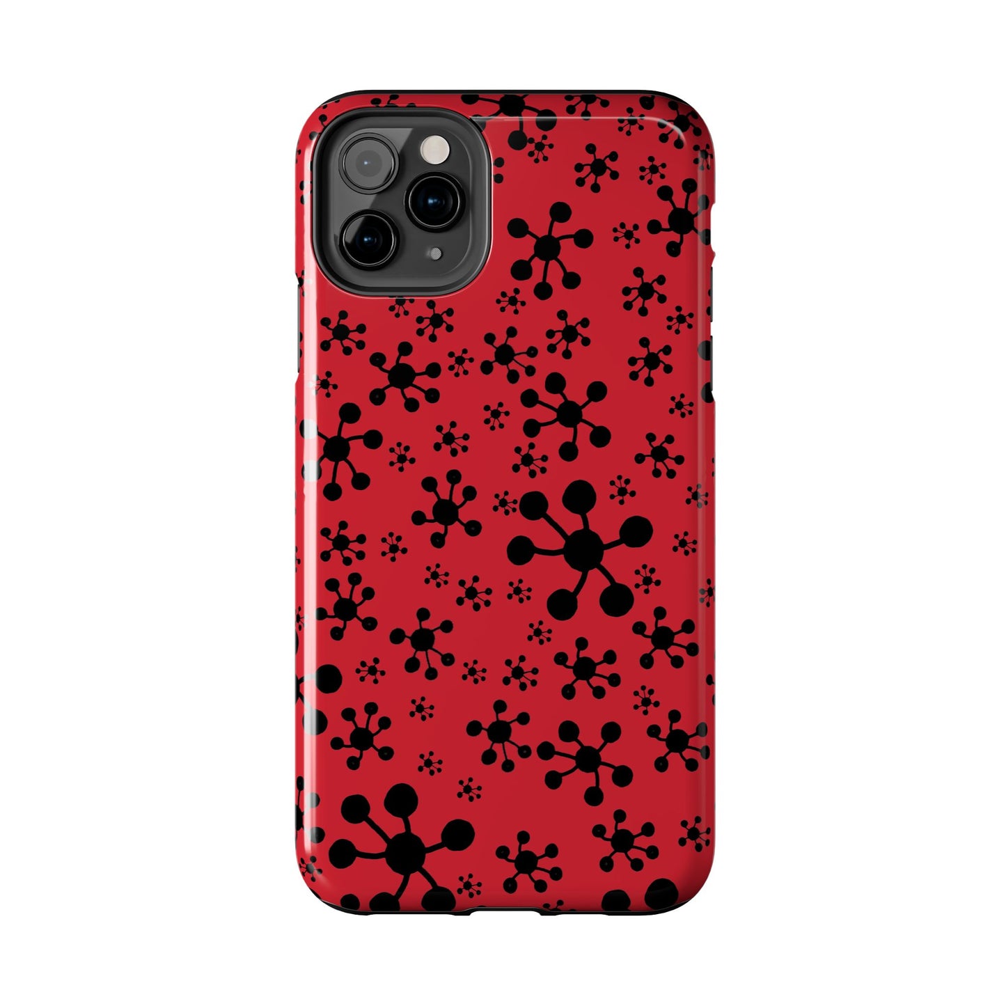Jacks Red / Black Phone Case