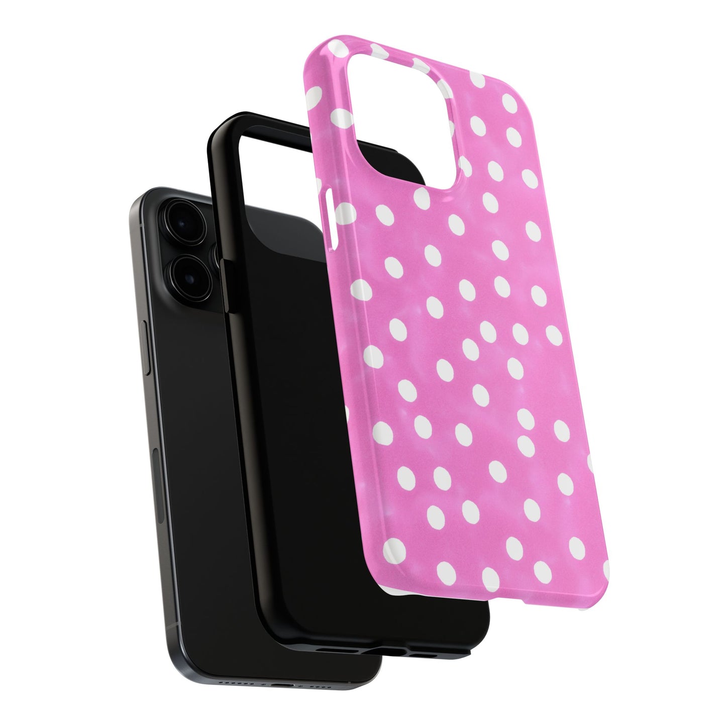 Plump Dots Pink Phone Case