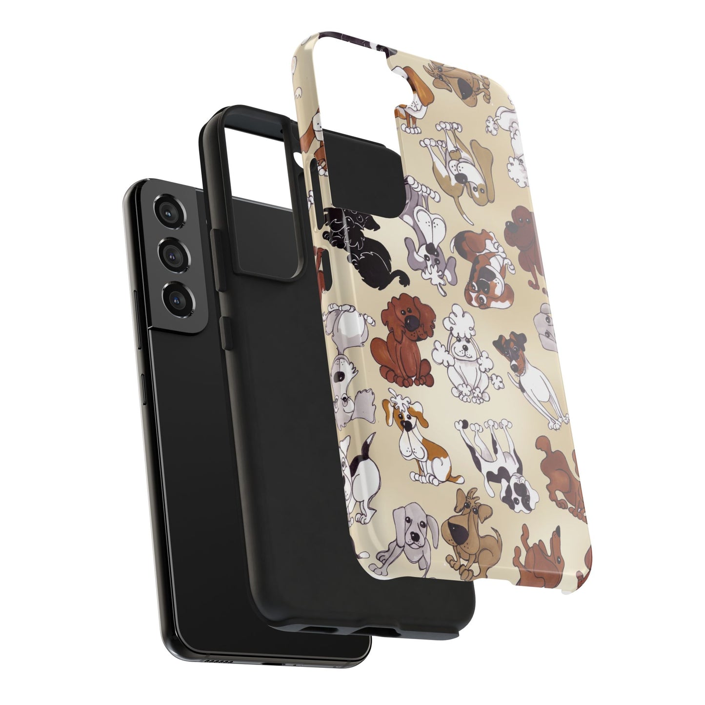 Tossed Doggies Bone Phone Case