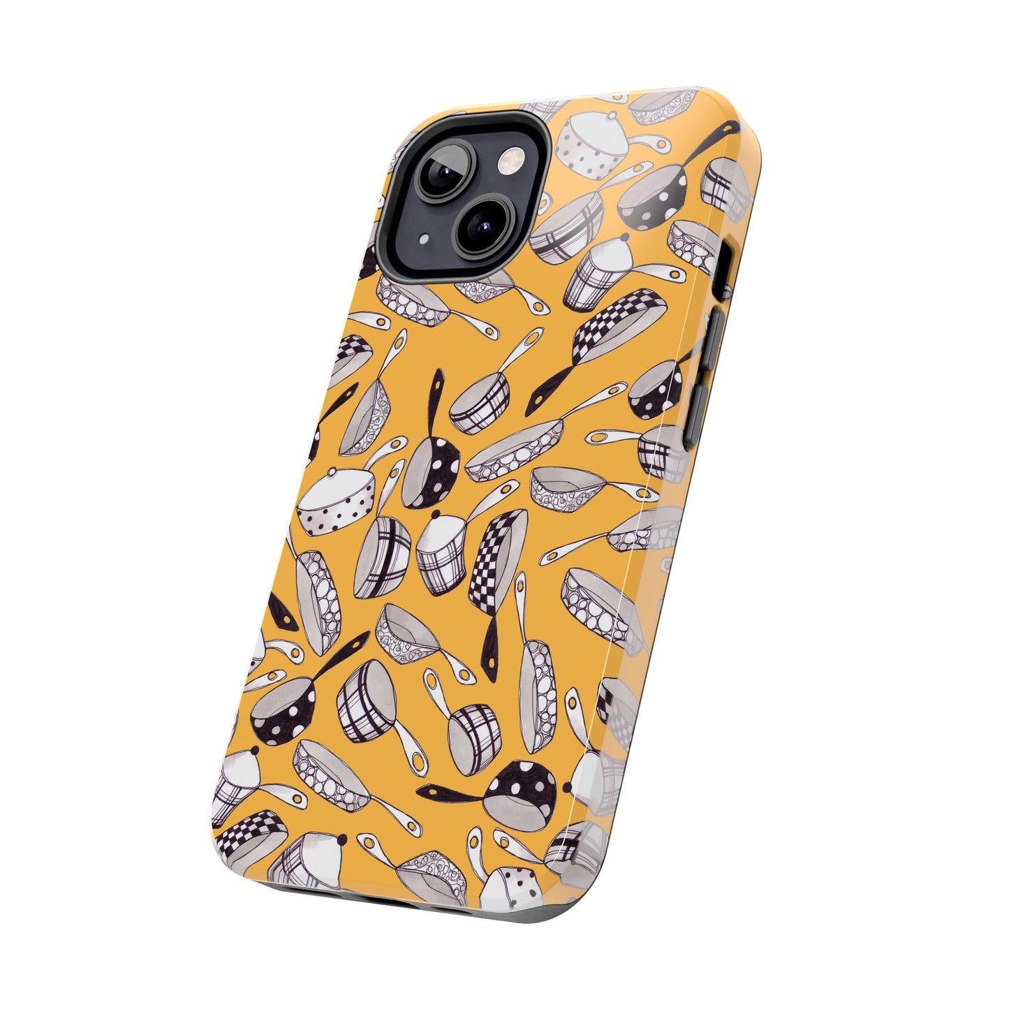 Pots & Pans Flyin' Yellow Phone Case