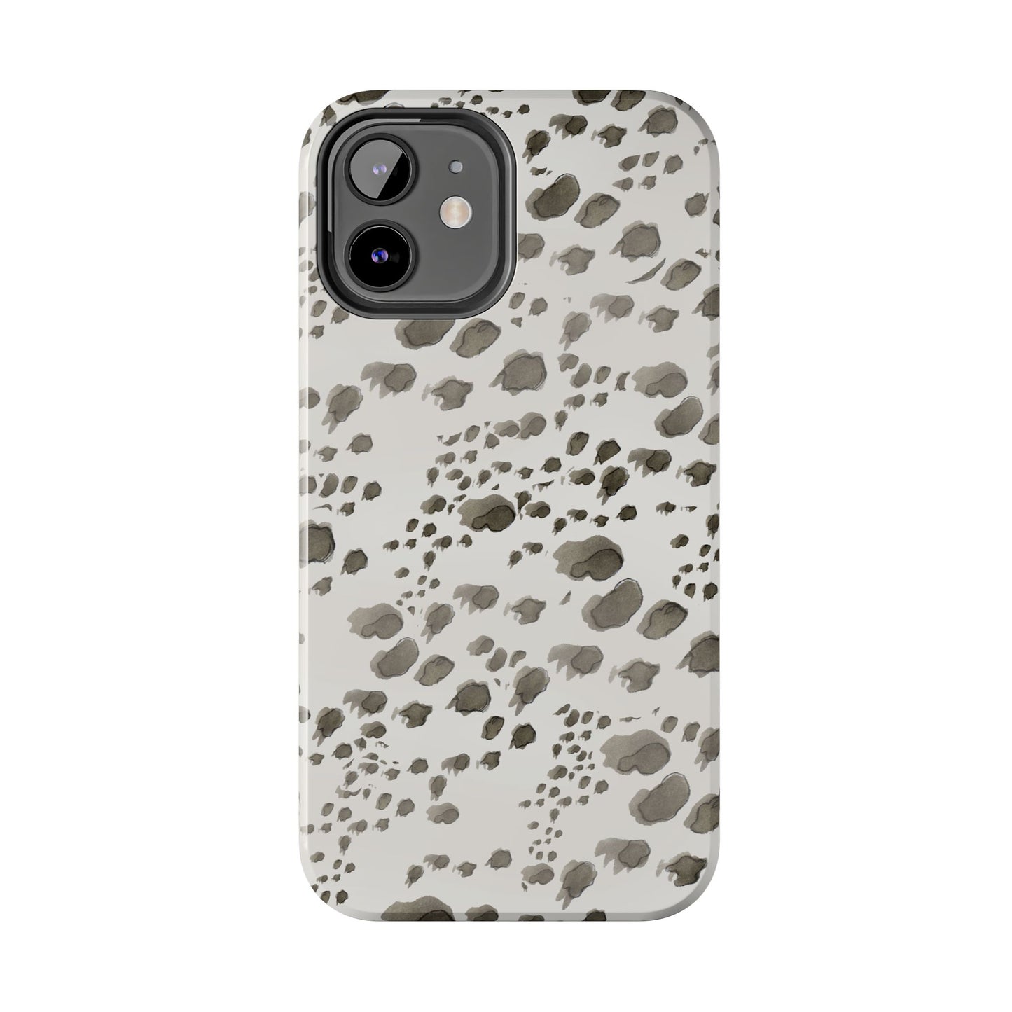 Kitty Dots Gray Phone Case