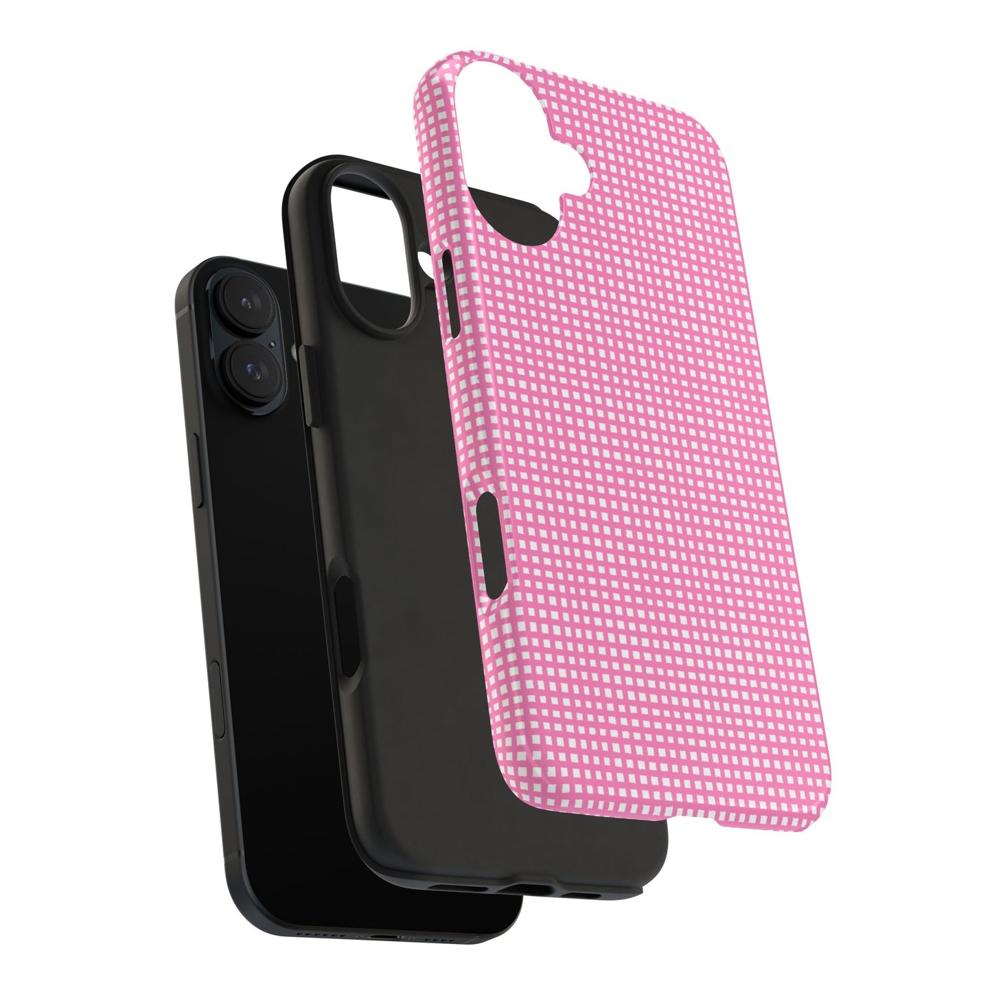 Chipper Check Pink Phone Case