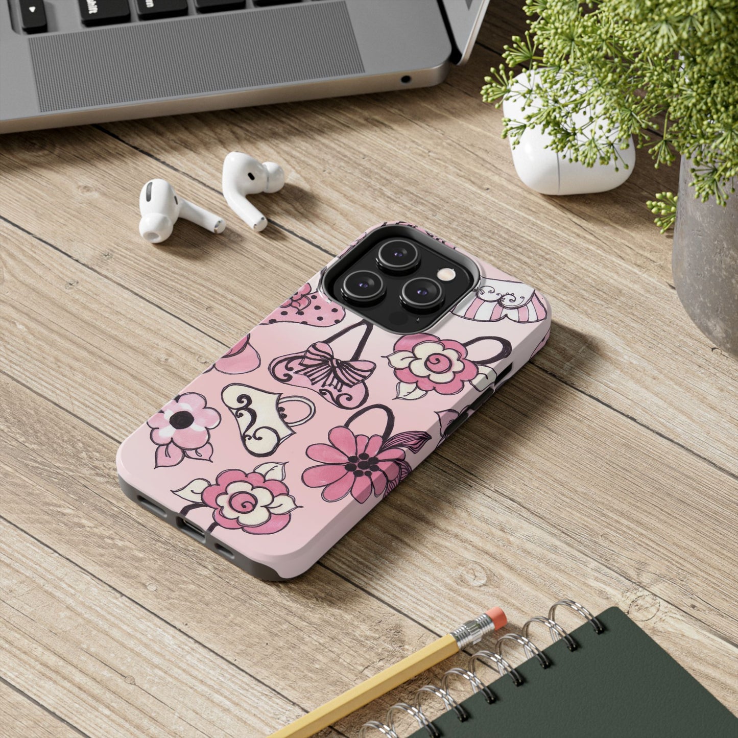 Cat Bags Pink Phone Case