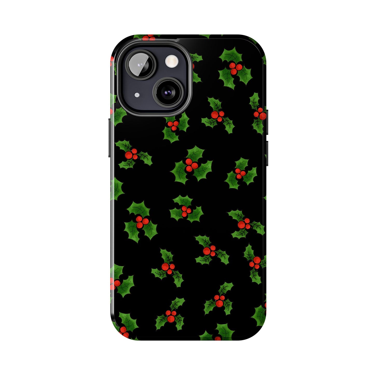 Lotsa Holly Black Phone Case