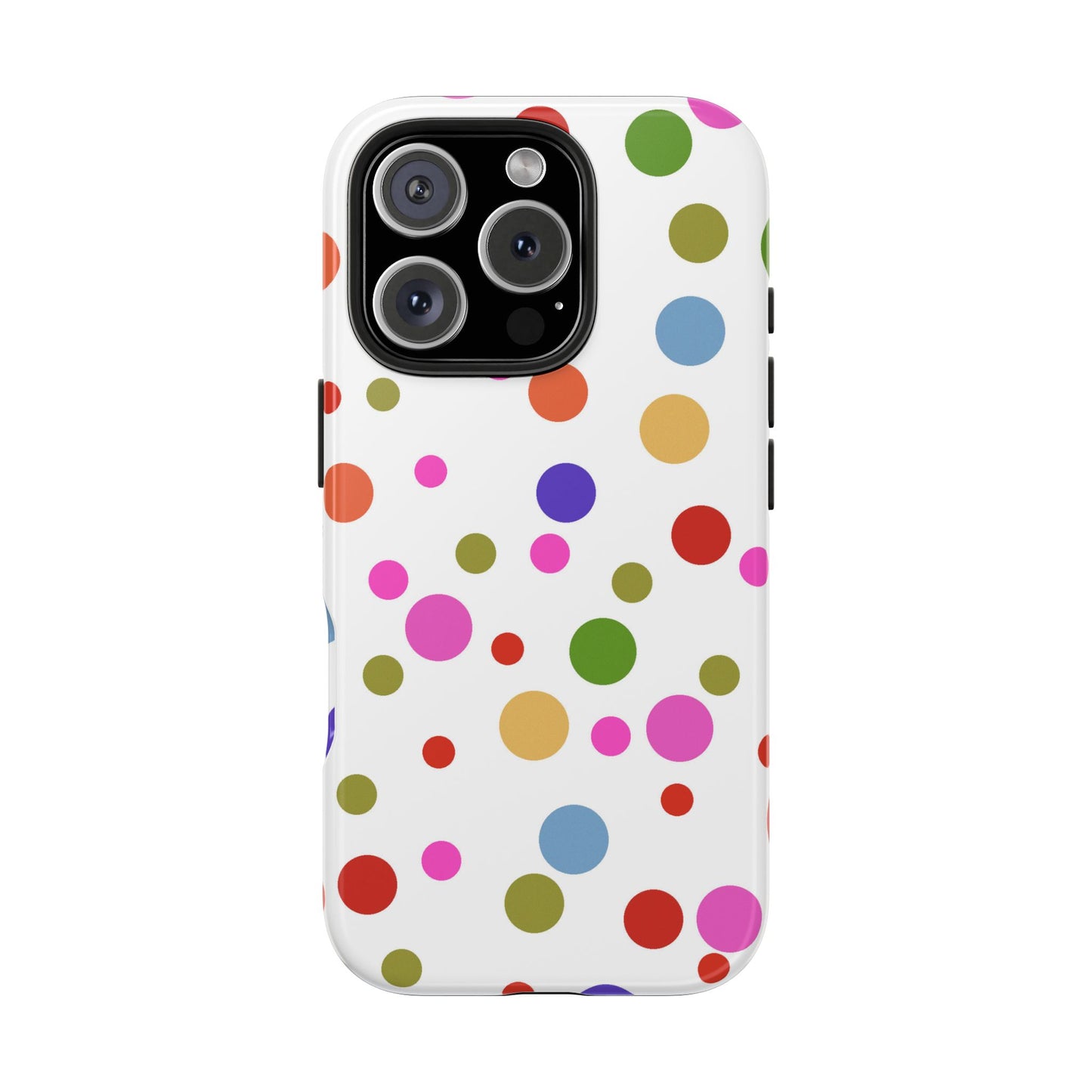 Dot Assortment White Phone Case