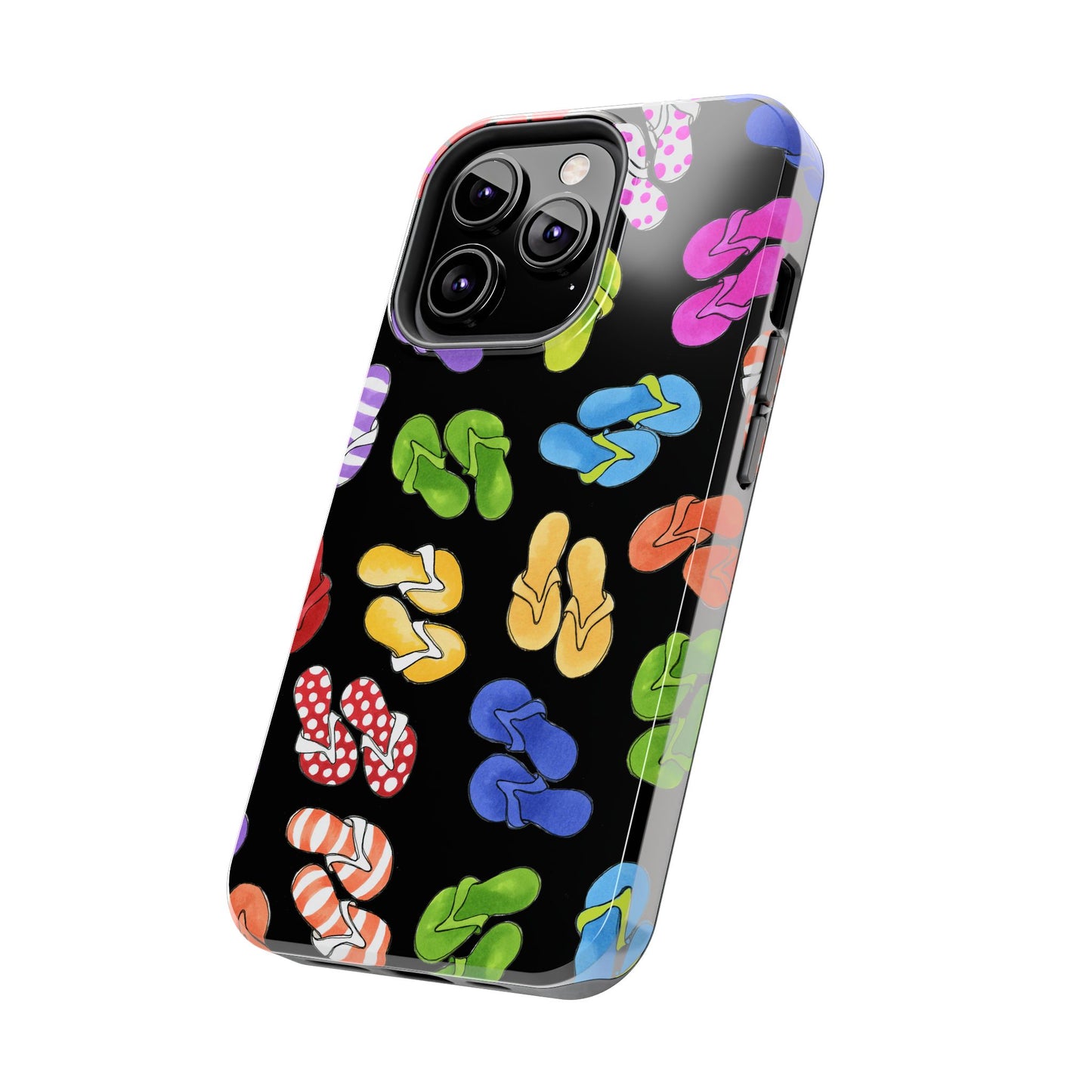 Fun Flops Black Phone Case