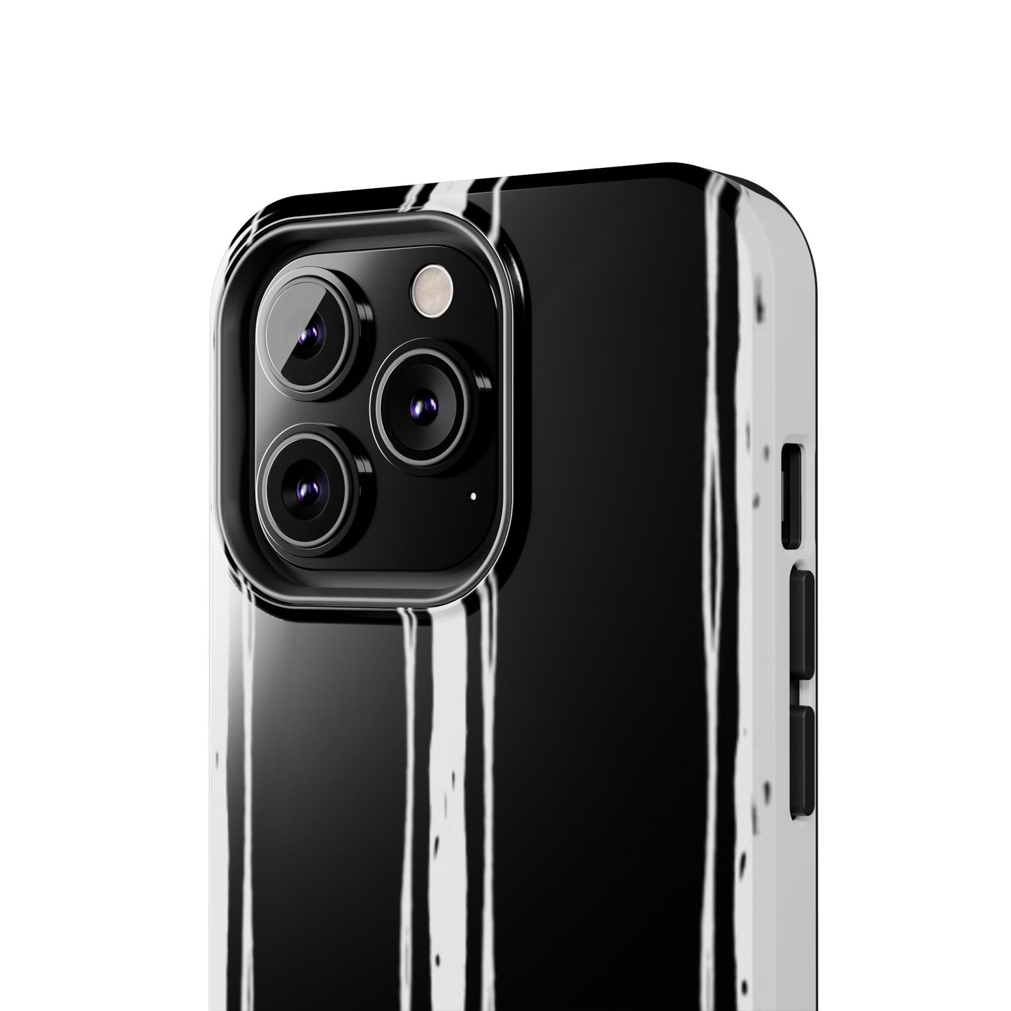 Black / White Stripe Phone Case