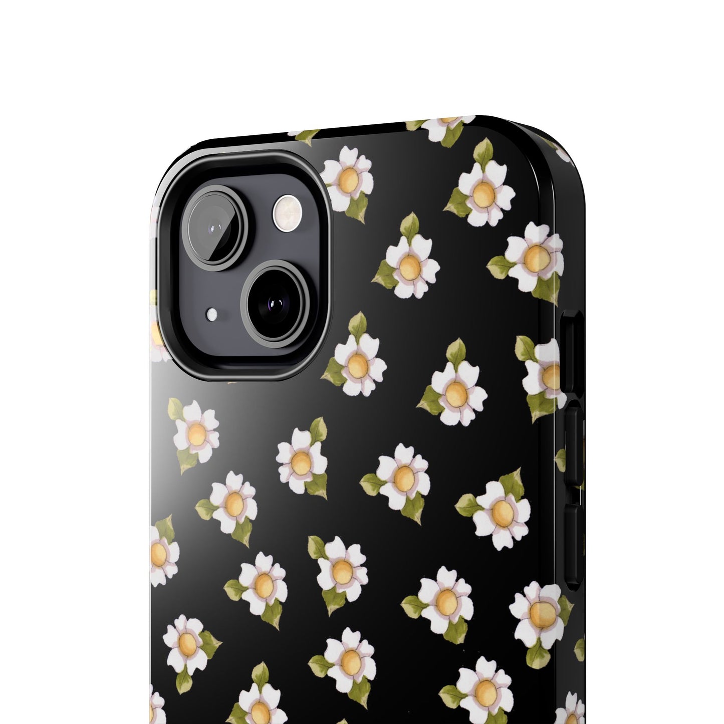 Daisies Black Phone Case