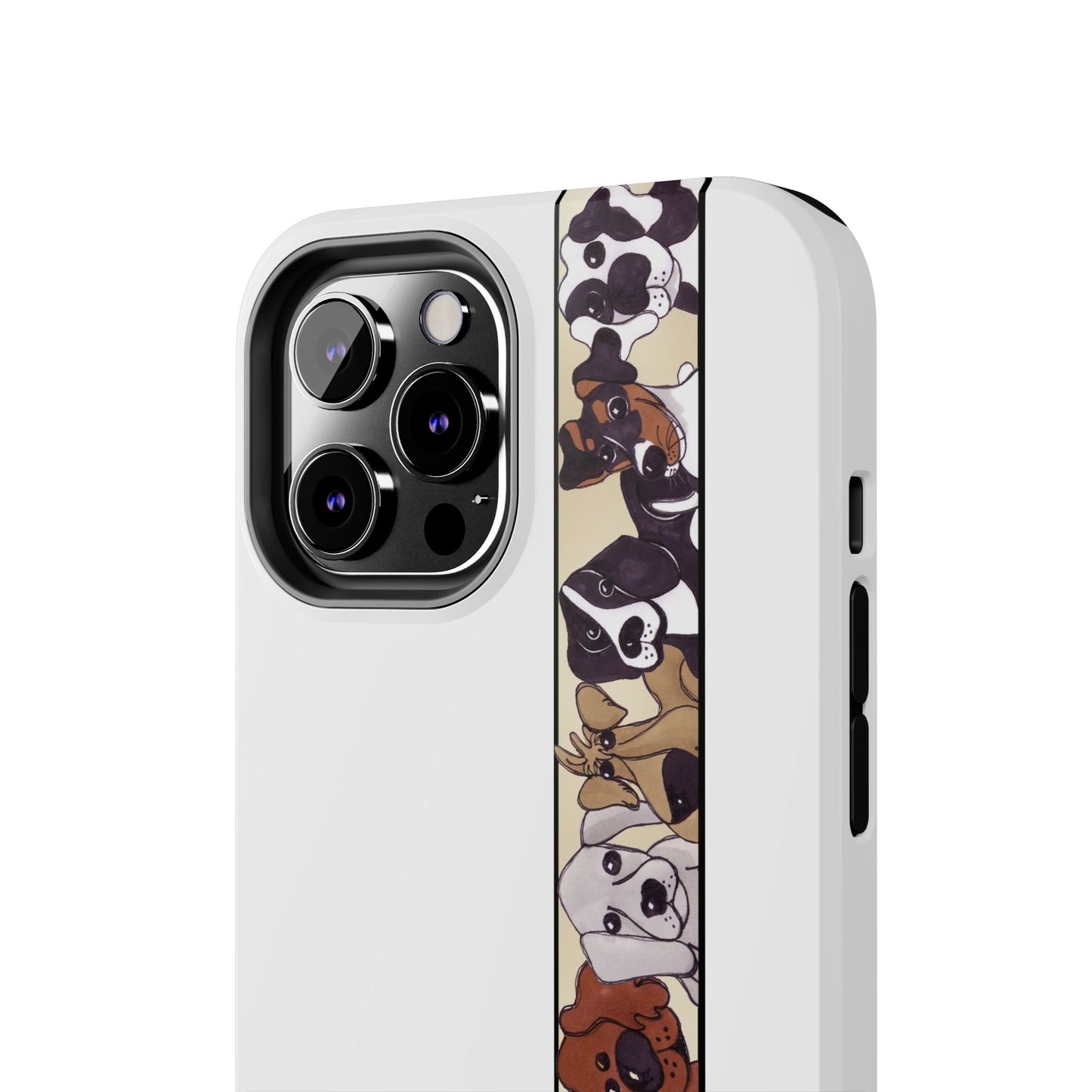 Doggie Delight Border Phone Case