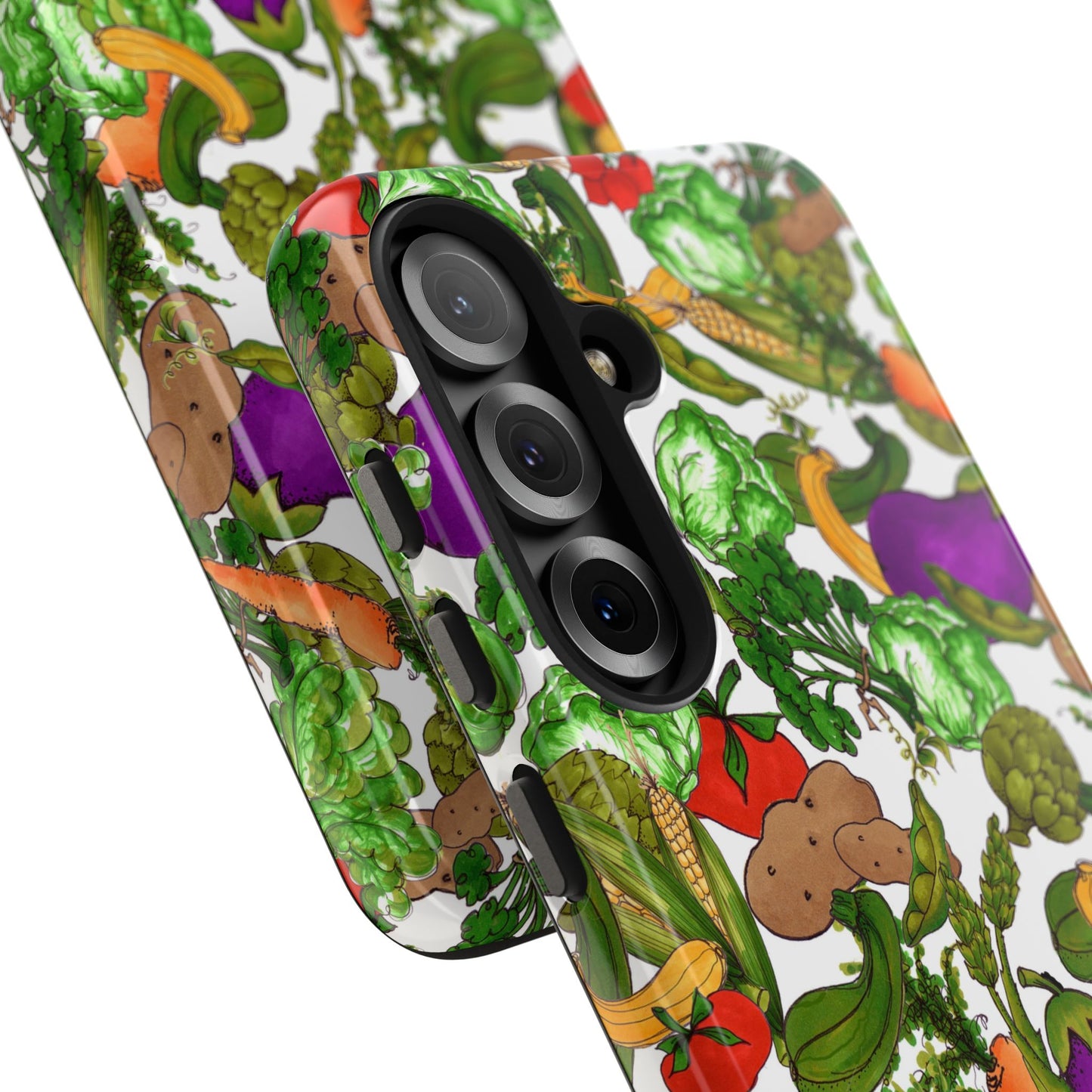 Veggie Jungle White Phone Case