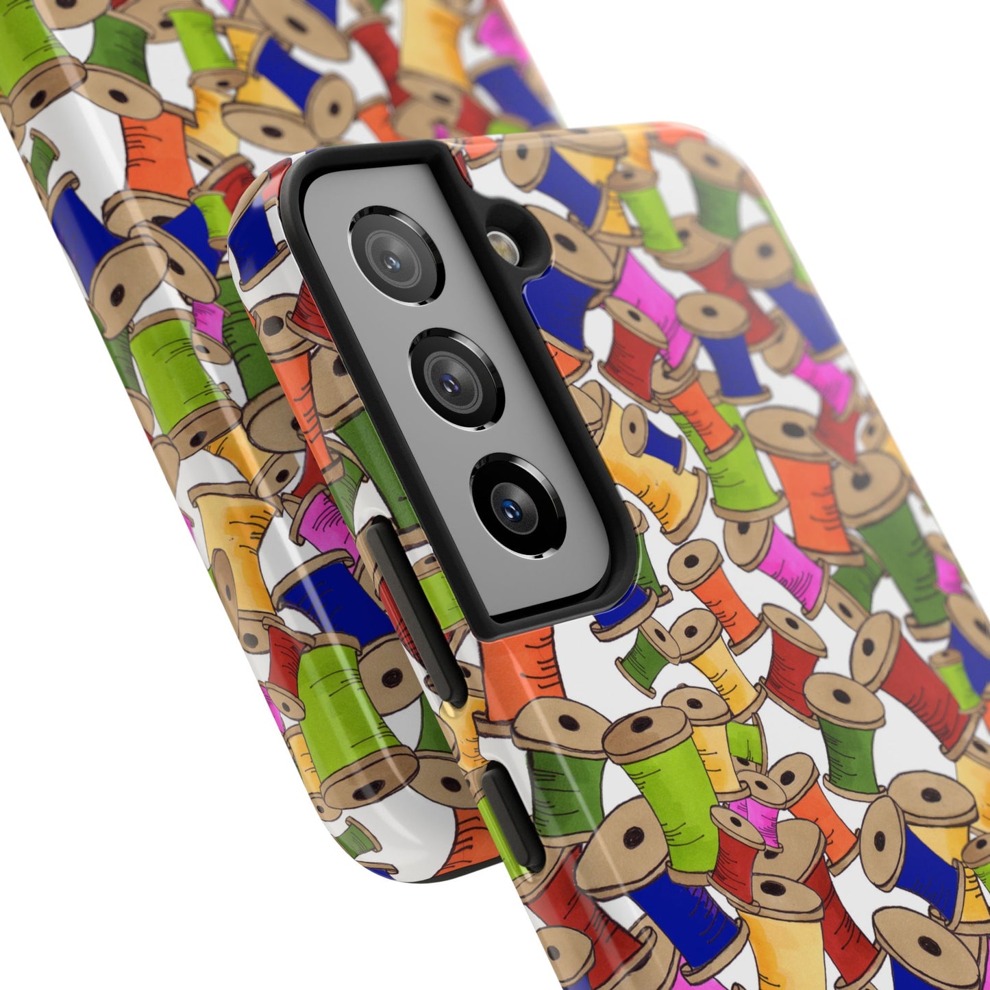 Spoolopoly White Phone Case