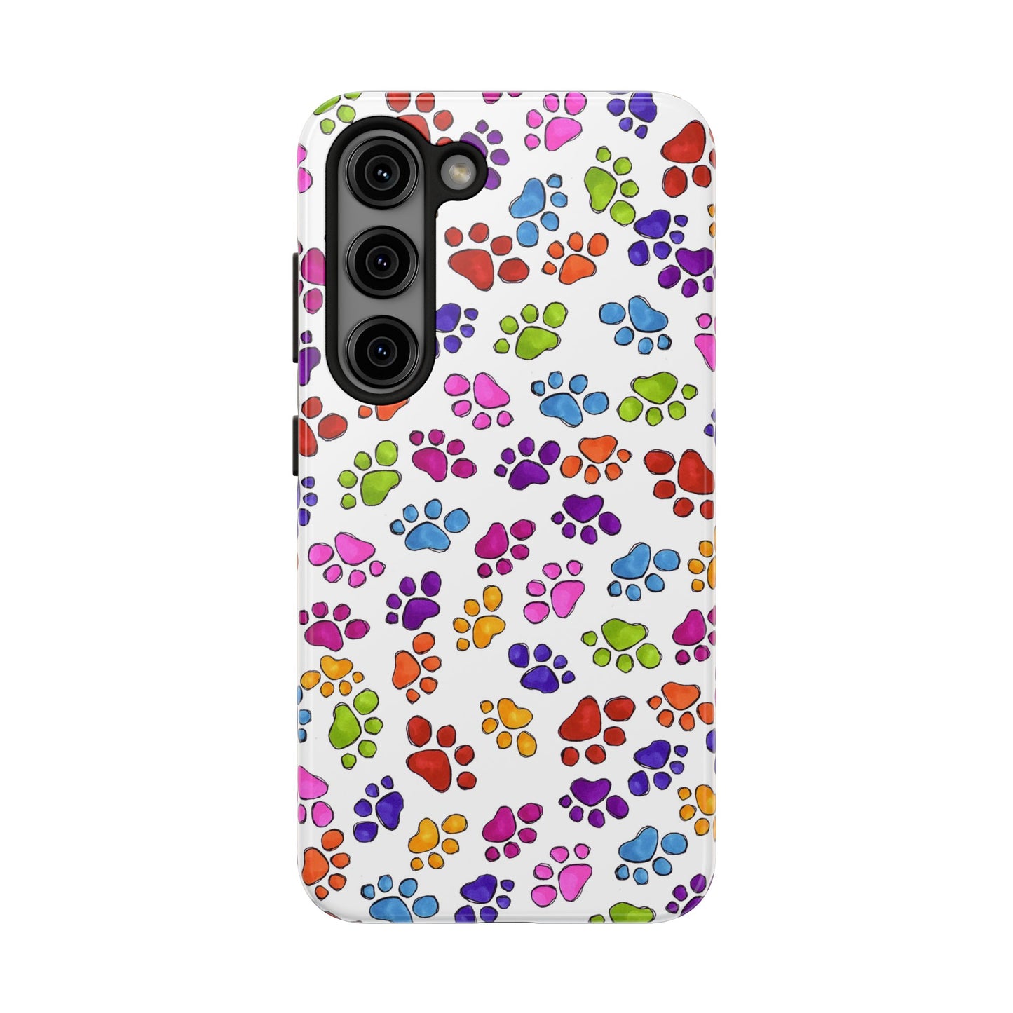 Fancy Paws White Phone Case