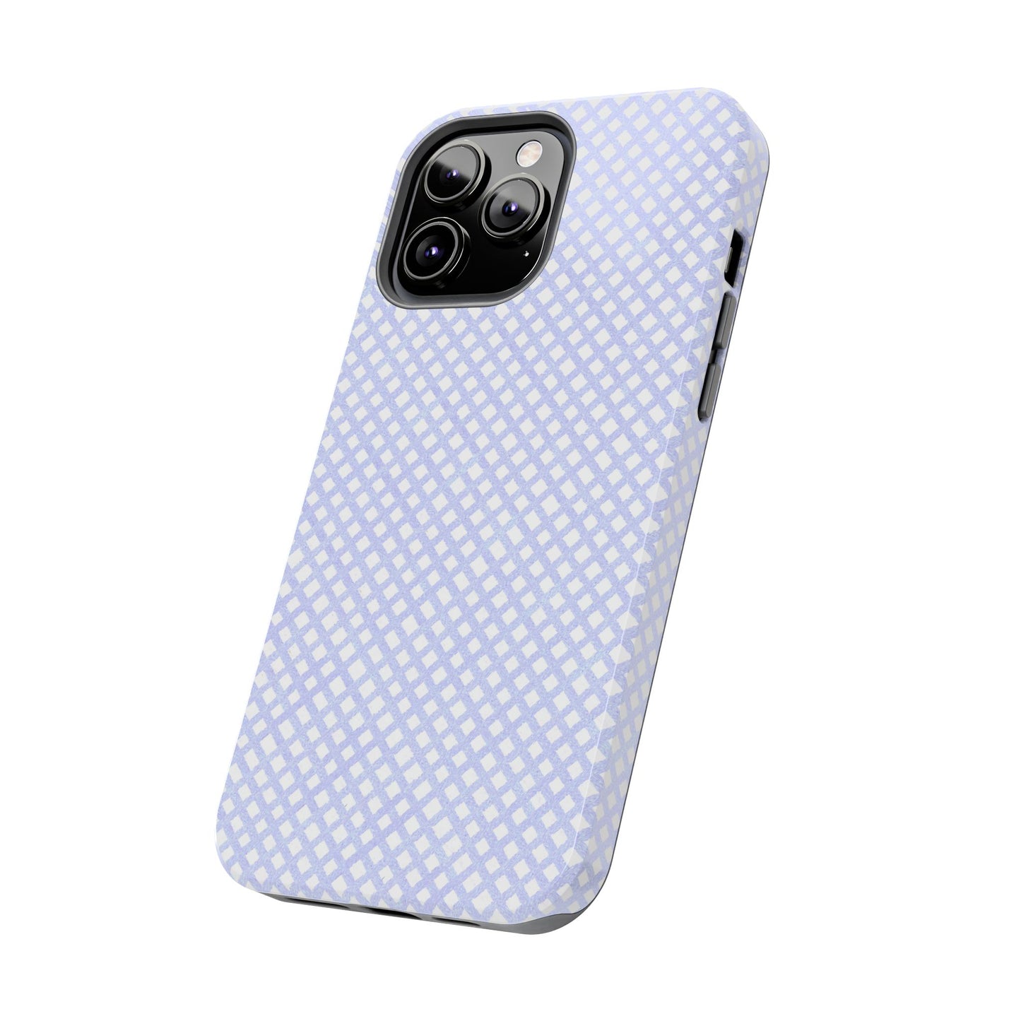 Bias Check Light Blue Phone Case