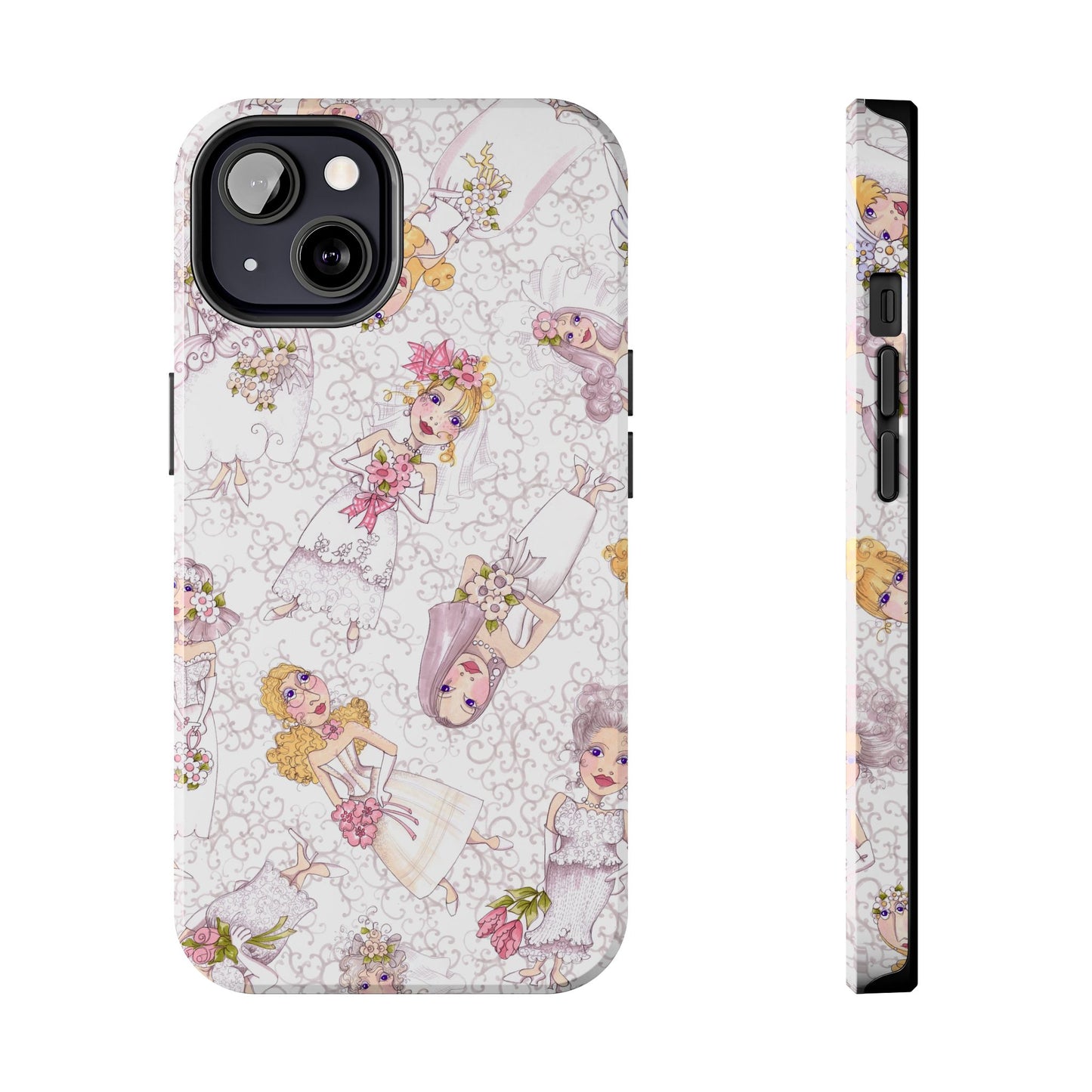 Bridal Scroll Phone Case