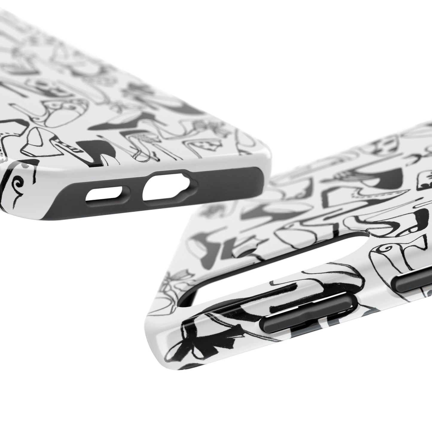 A Few Shoes White / Black Phone Case